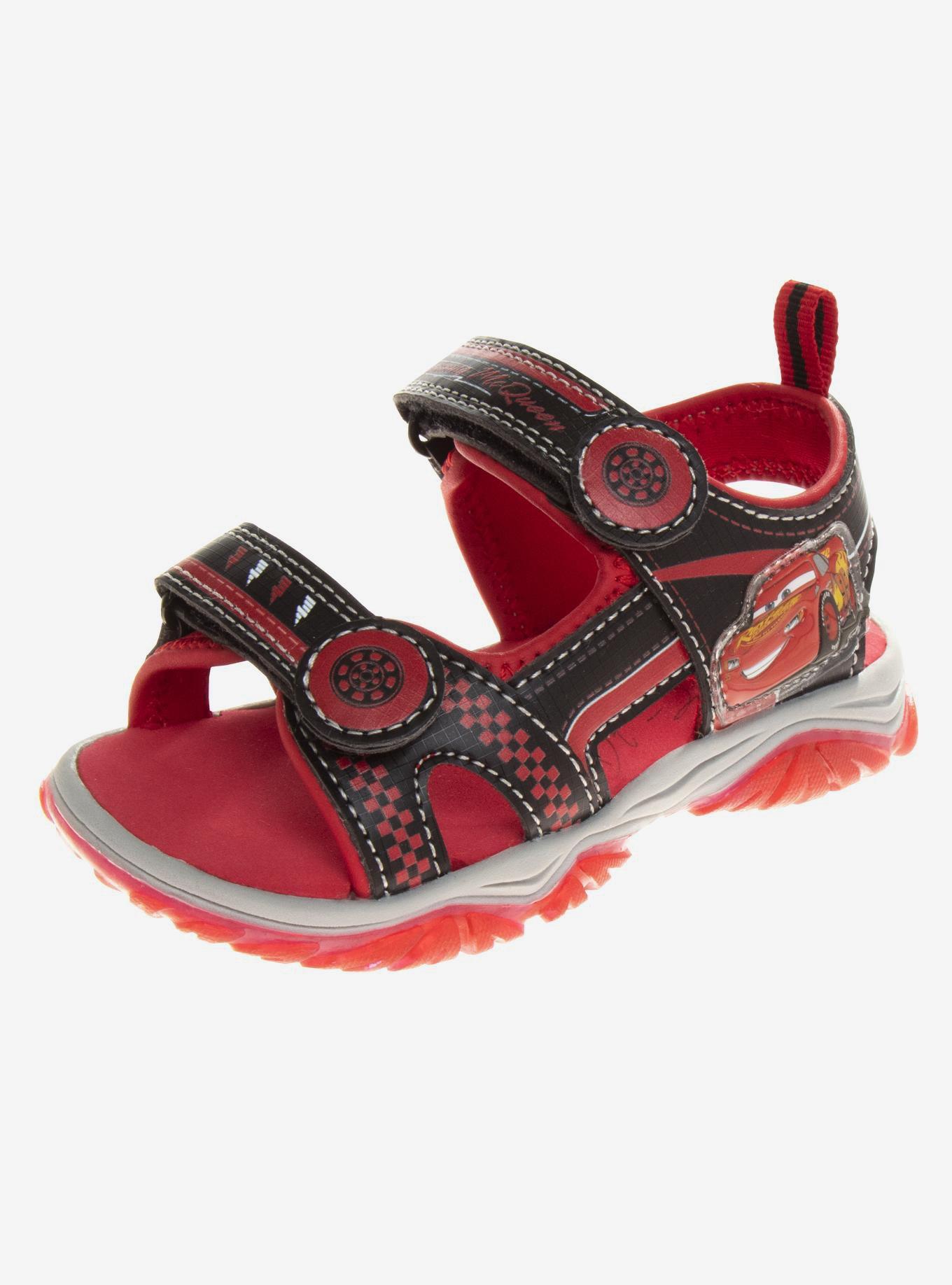 Disney Pixar Cars Hook & Loop Boys Open Toe Sport Sandals, , hi-res