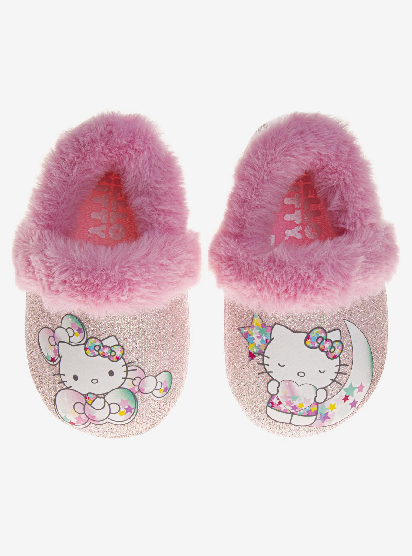 Hello Kitty Dual Sizes Toddler & Girls Slippers, , hi-res