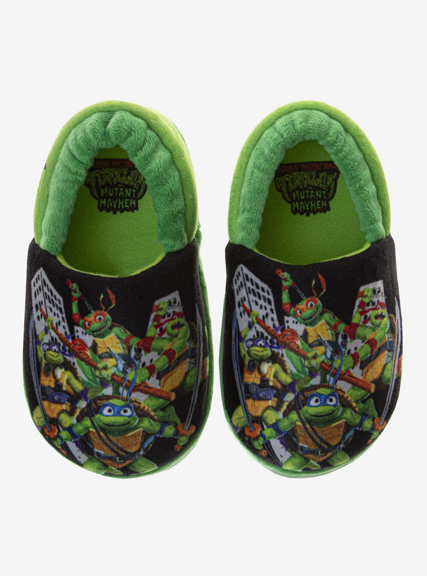 Teenage Mutant Ninja Turtles Toddler & Boys Dual Sizes Slippers, , hi-res