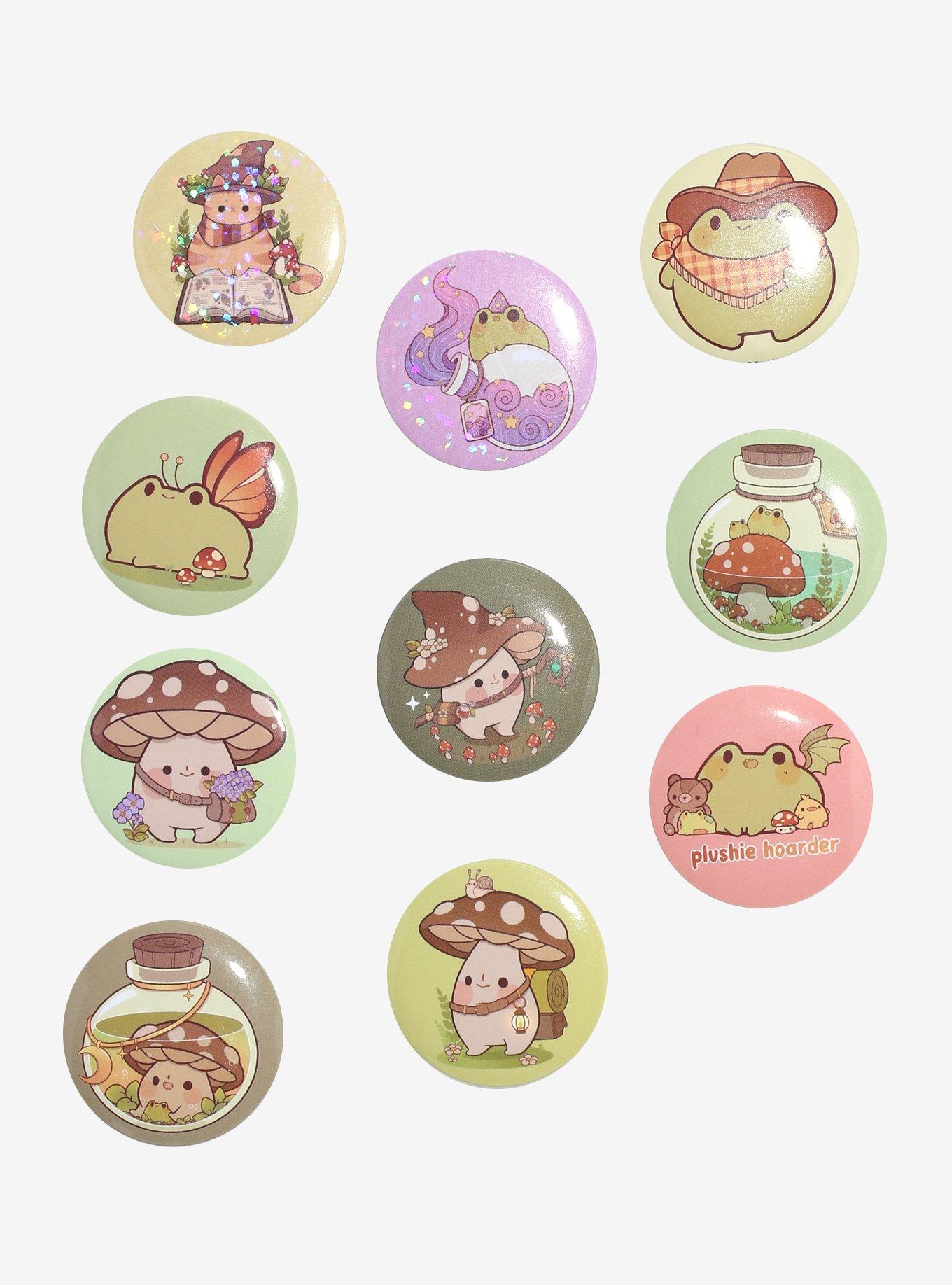 Magical Creature Blind Bag Button 2 Pack By Rihnlin, , hi-res