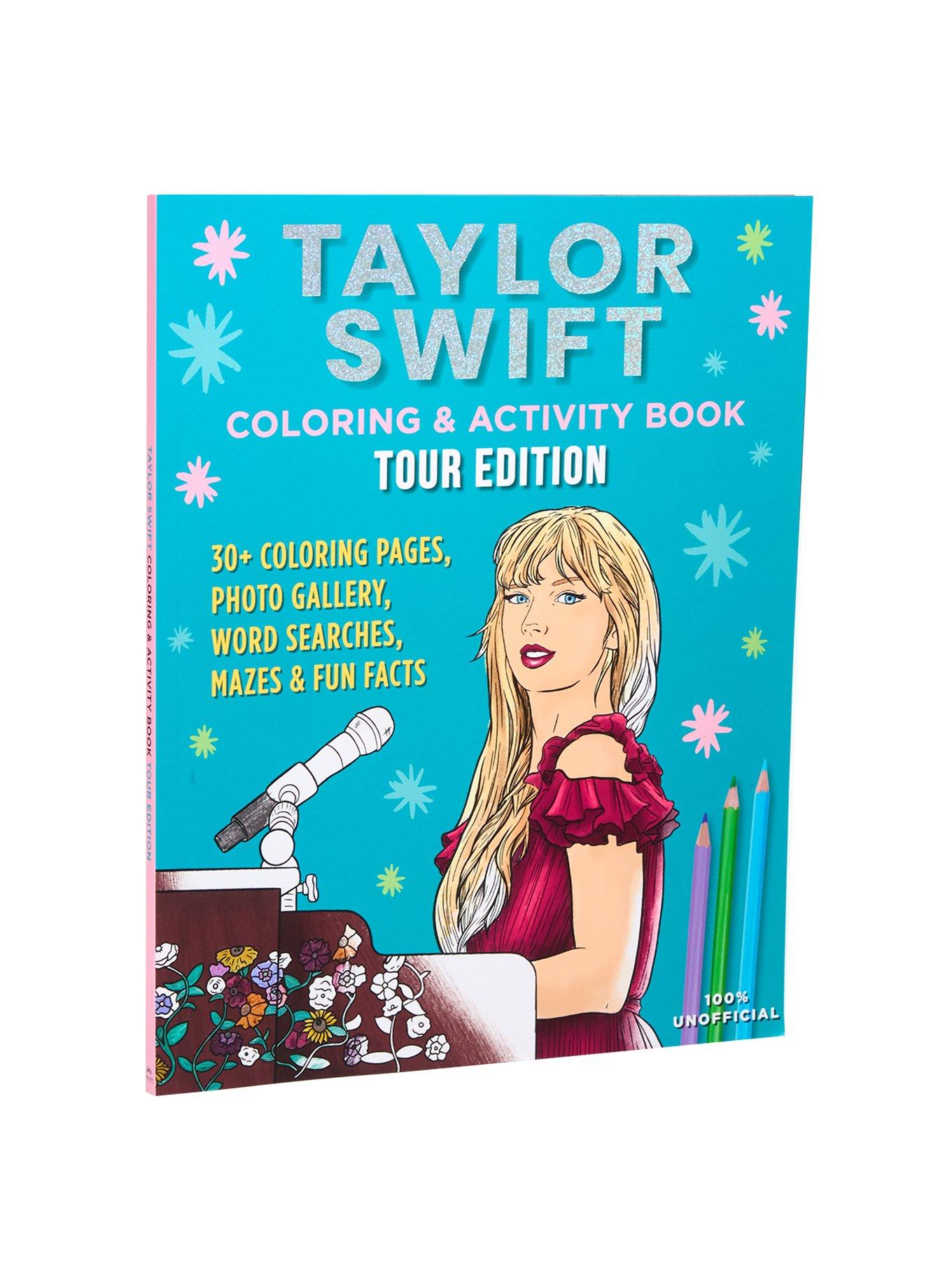 Taylor Swift Tour Edition Coloring & Activity Book, , hi-res