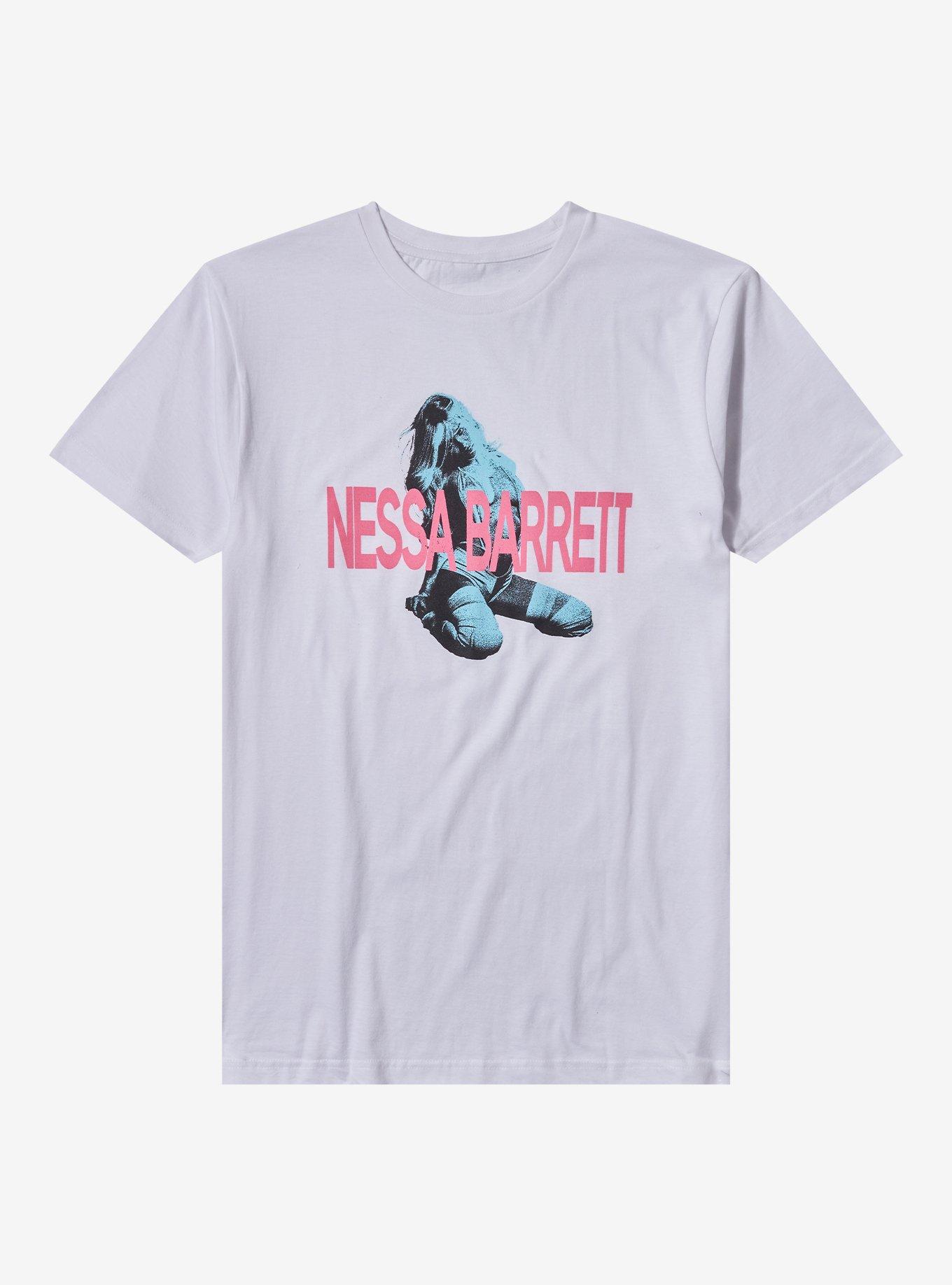 Nessa Barrett Portrait Boyfriend Fit Girls T-Shirt, , hi-res