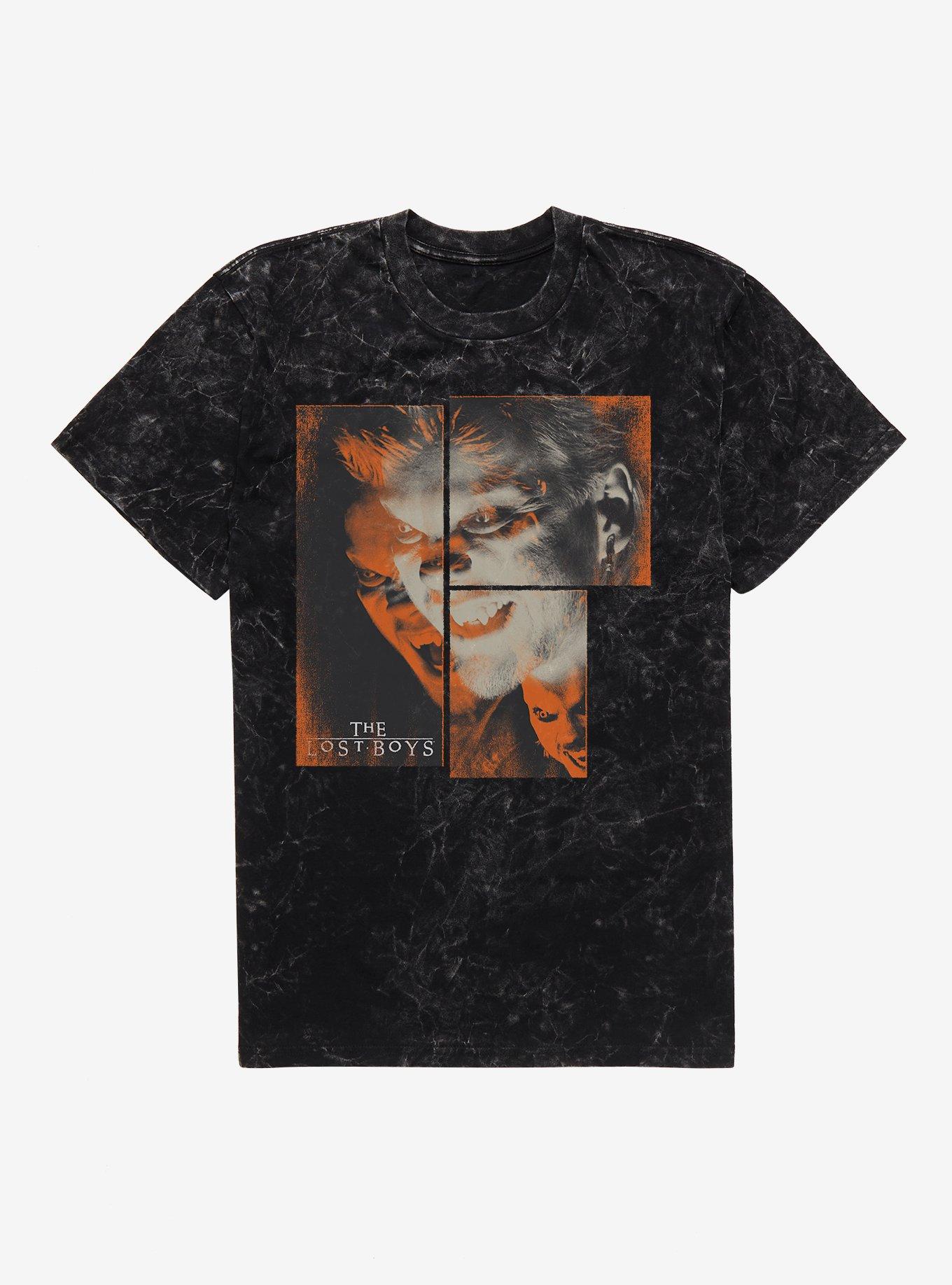 The Lost Boys David Collage Mineral Wash T-Shirt, , hi-res