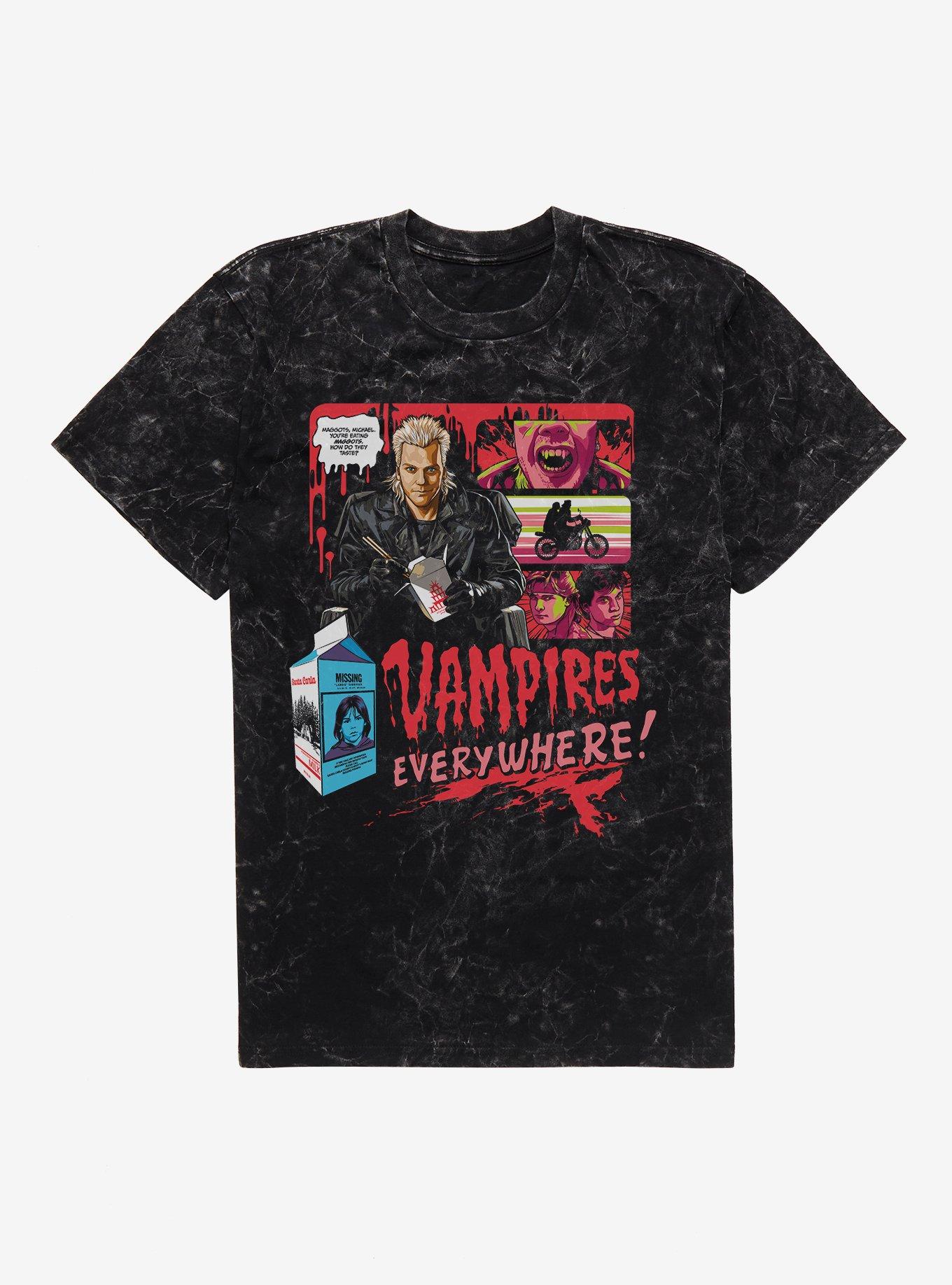 The Lost Boys Vampires Everywhere! Mineral Wash T-Shirt, , hi-res