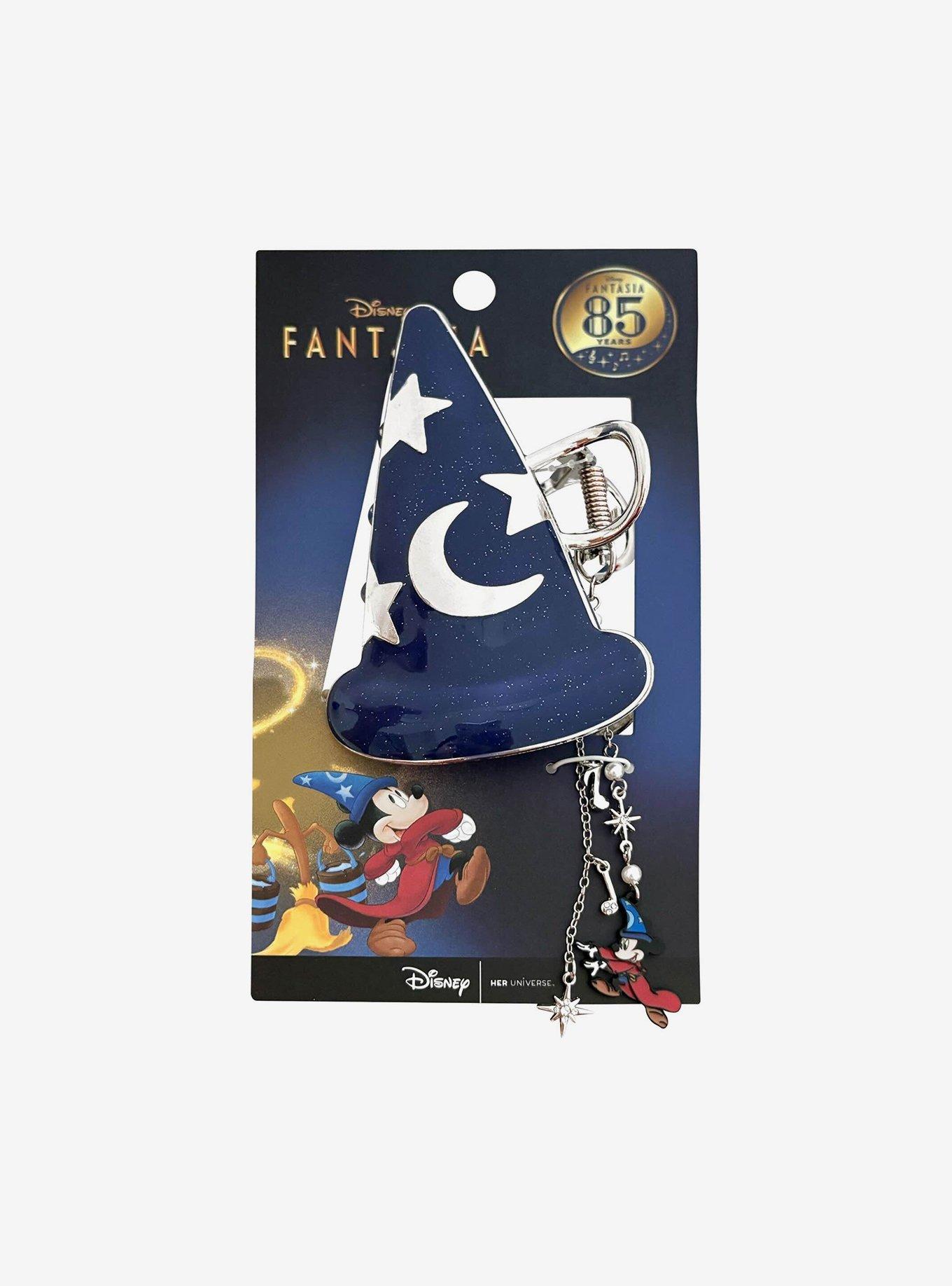 Her Universe Disney Fantasia The Sorcerer's Apprentice Hat Charm Claw Hair Clip, , hi-res
