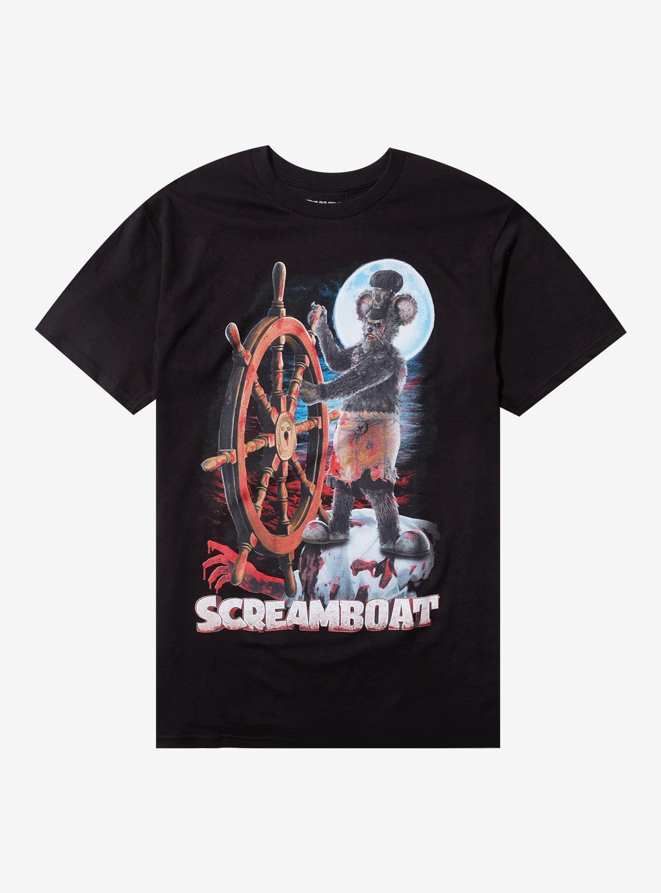 Screamboat Mouse Captain T-Shirt, , hi-res