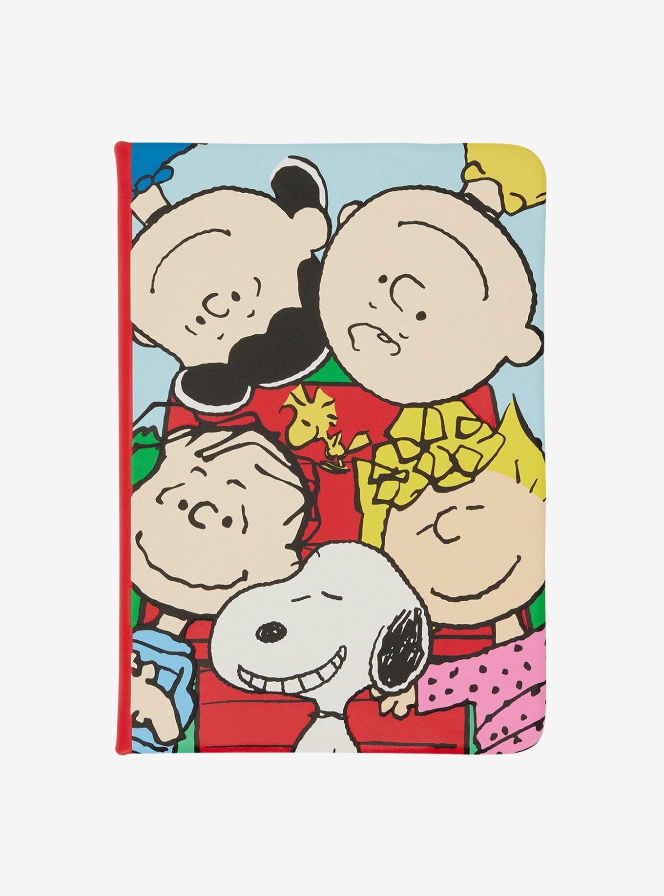Loungefly Peanuts Group Refillable Journal