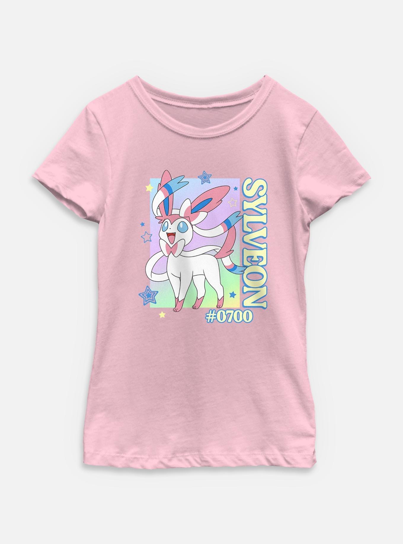 Pokemon Sylveon Stars Frame Youth Girls T-Shirt, , hi-res