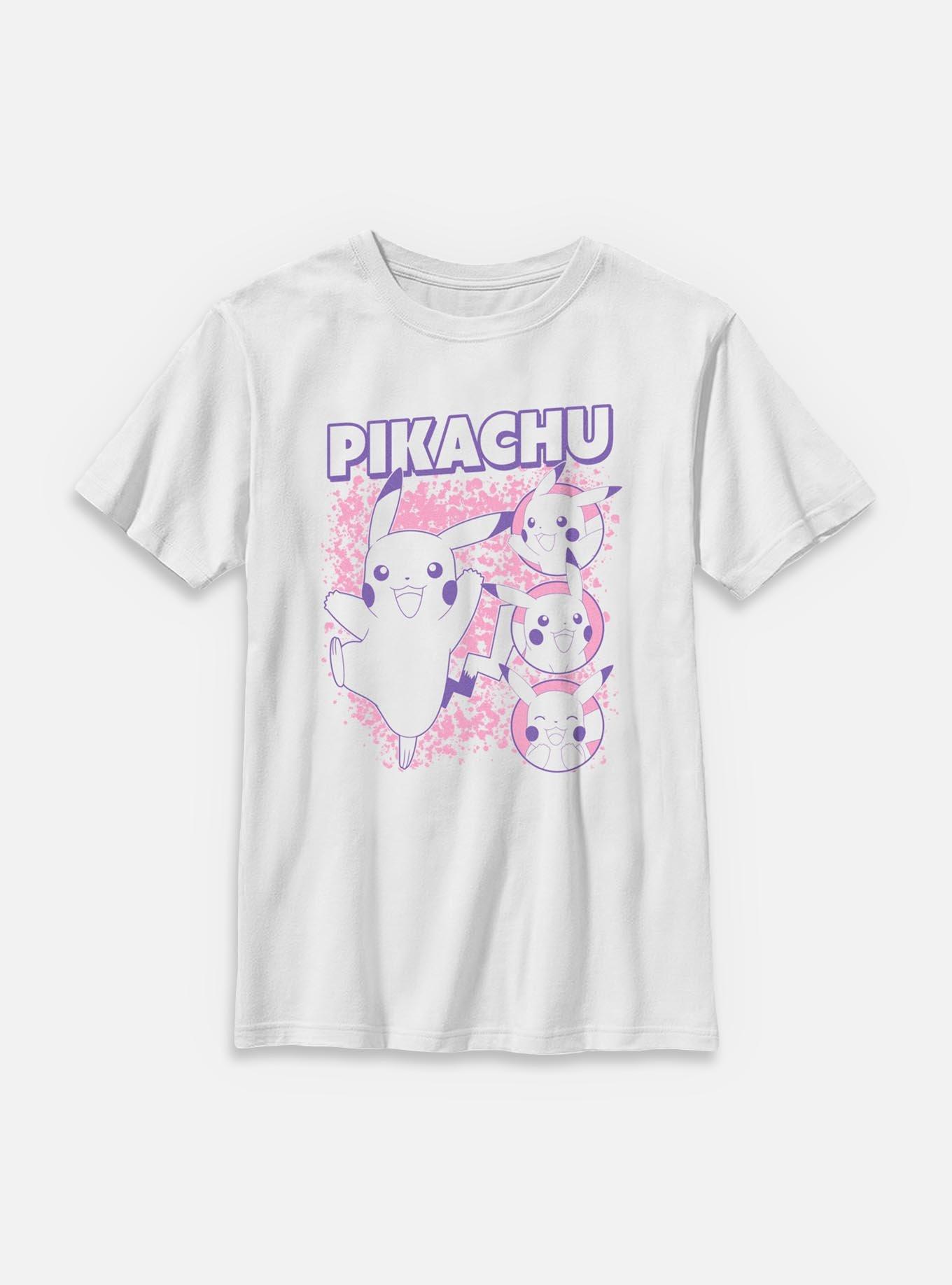Pokemon Happy Pikachu Icons Youth T-Shirt, , hi-res