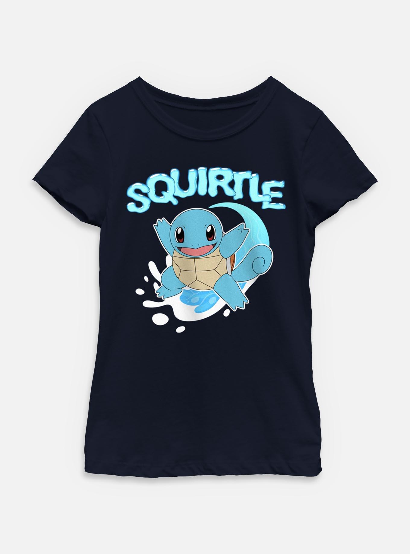 Pokemon Squirtle Water Type Youth Girls T-Shirt, , hi-res