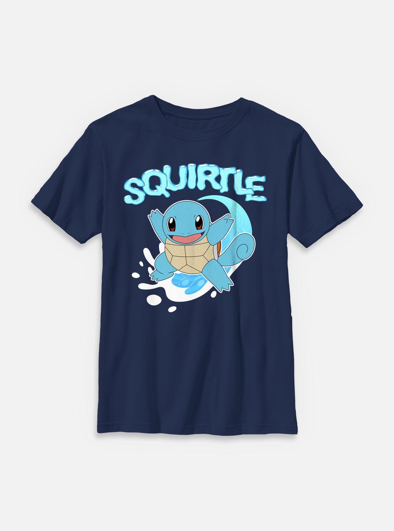 Pokemon Squirtle Water Type Youth T-Shirt, , hi-res