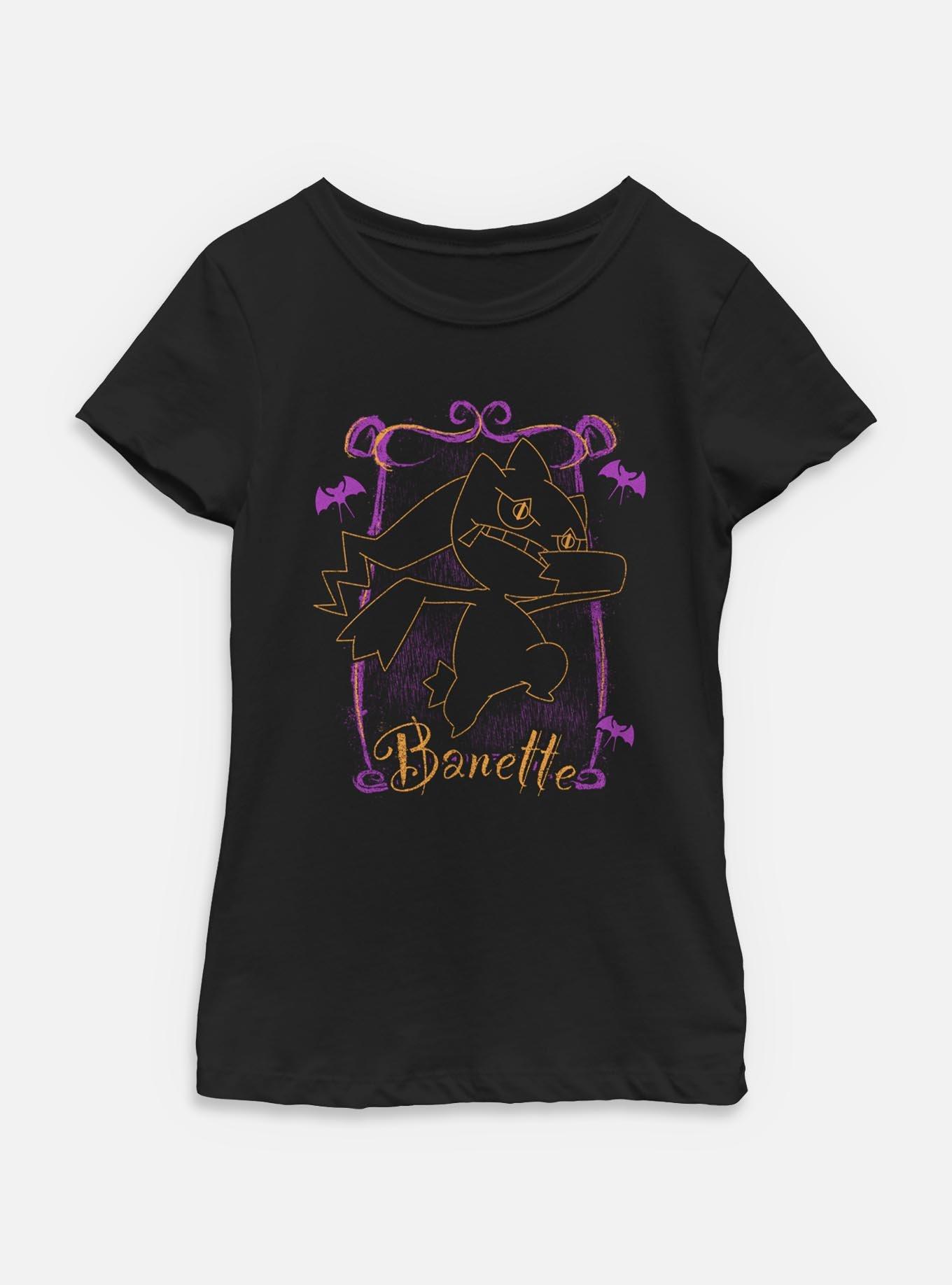 Pokemon Banette Spooky Frame Youth Girls T-Shirt, , hi-res
