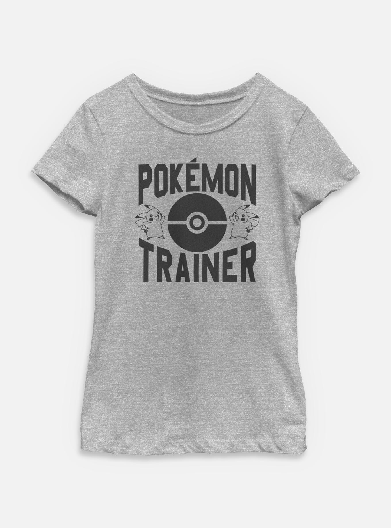 Pokemon Trainer Logo Youth Girls T-Shirt, , hi-res
