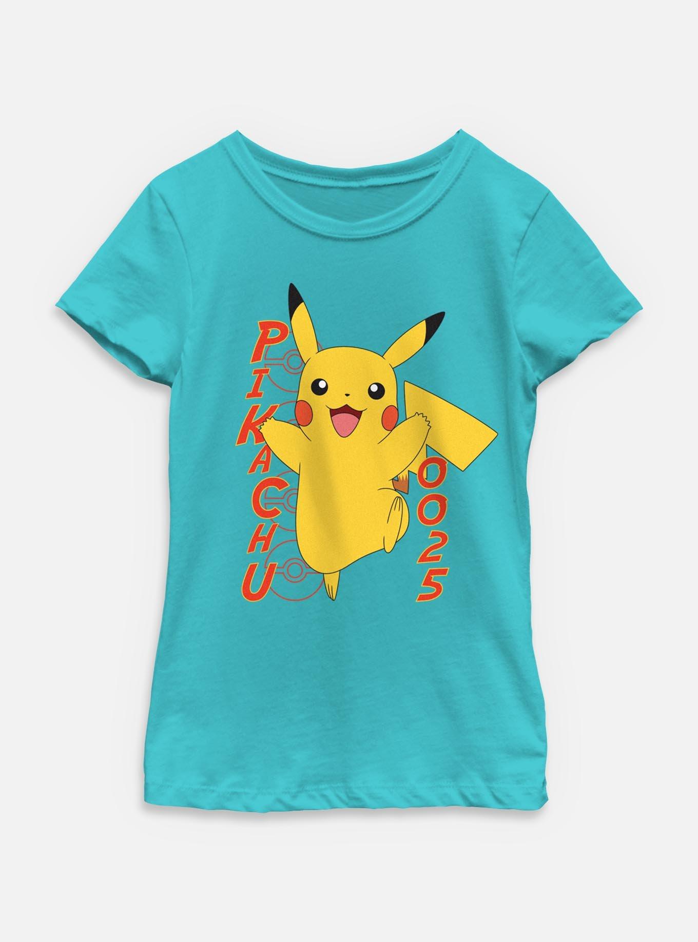 Pokemon Pikachu 0025 Hop Youth Girls T-Shirt, , hi-res