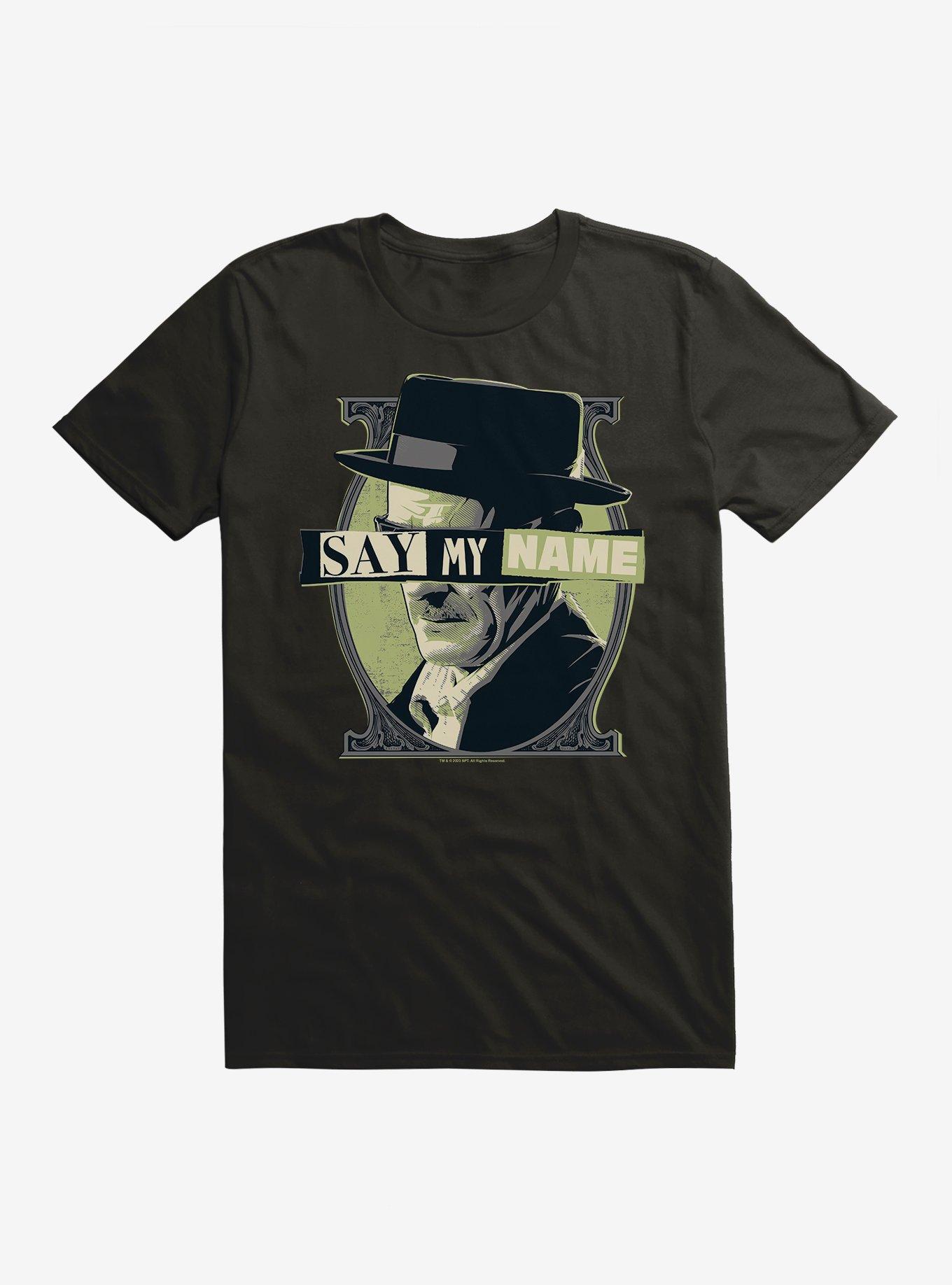 Breaking Bad Say My Name T-Shirt,All Products : American Fashion Style Bags On Sale