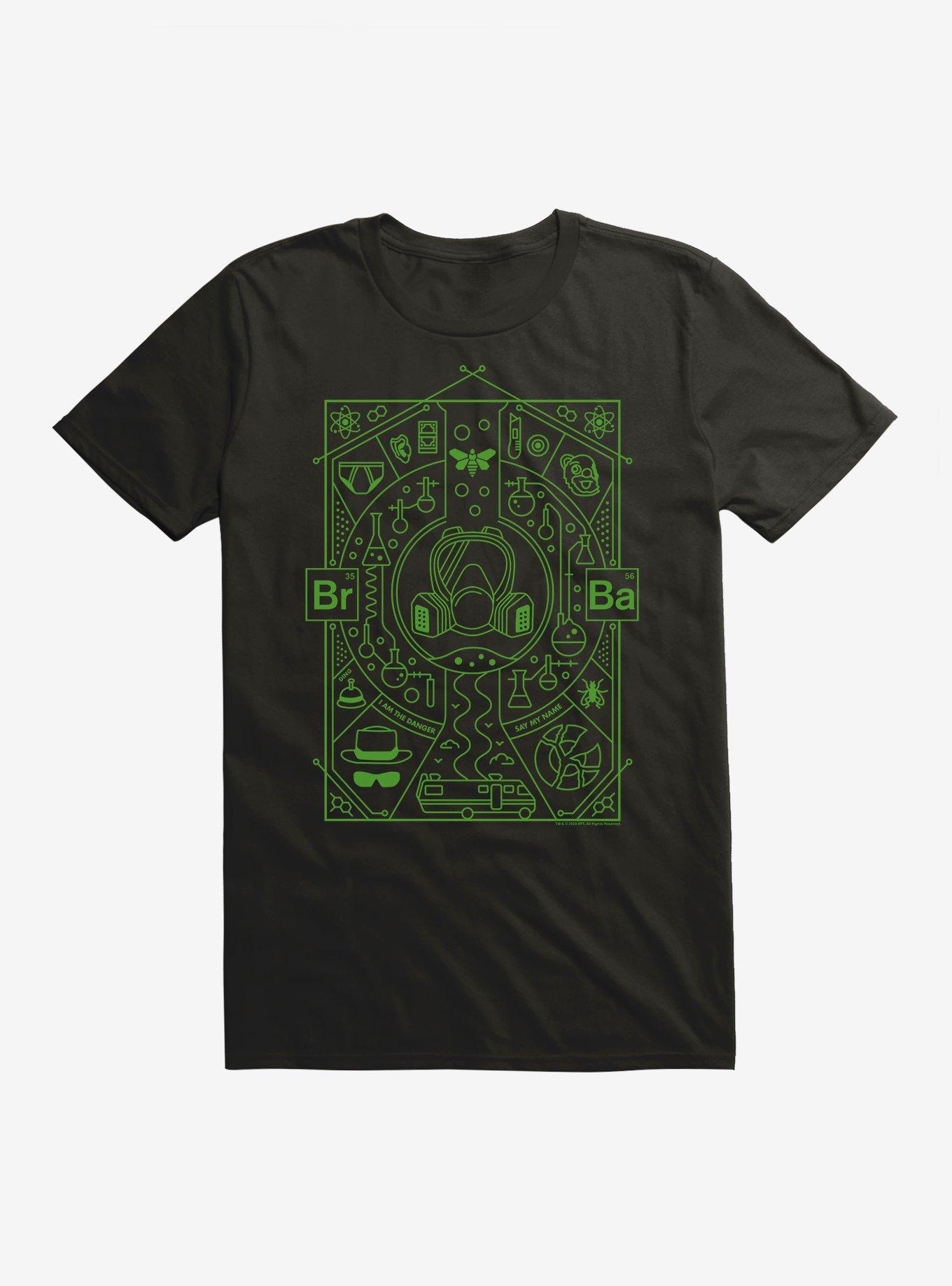Breaking Bad Icons T-Shirt,All Products : American Fashion Style Bags On Sale