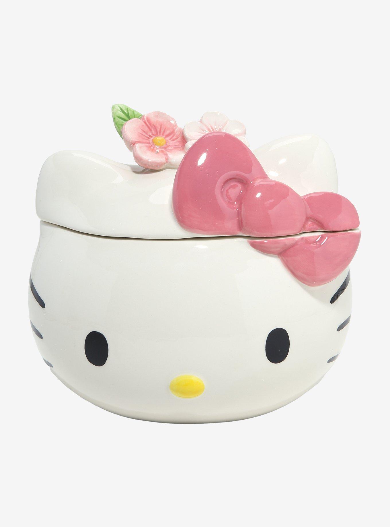 Hello Kitty Cherry Blossom Cookie Jar, , hi-res