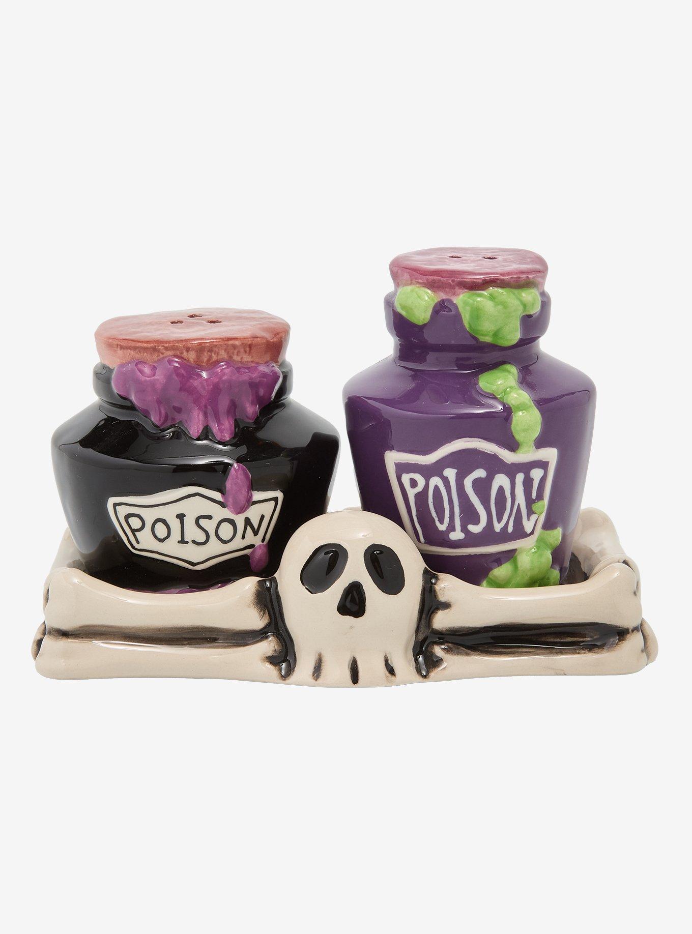 Blue Sky Poison Salt & Pepper Shaker Set, , hi-res