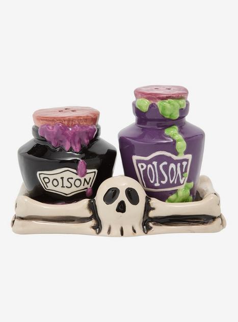 Blue Sky Poison Salt & Pepper Shaker Set | Hot Topic