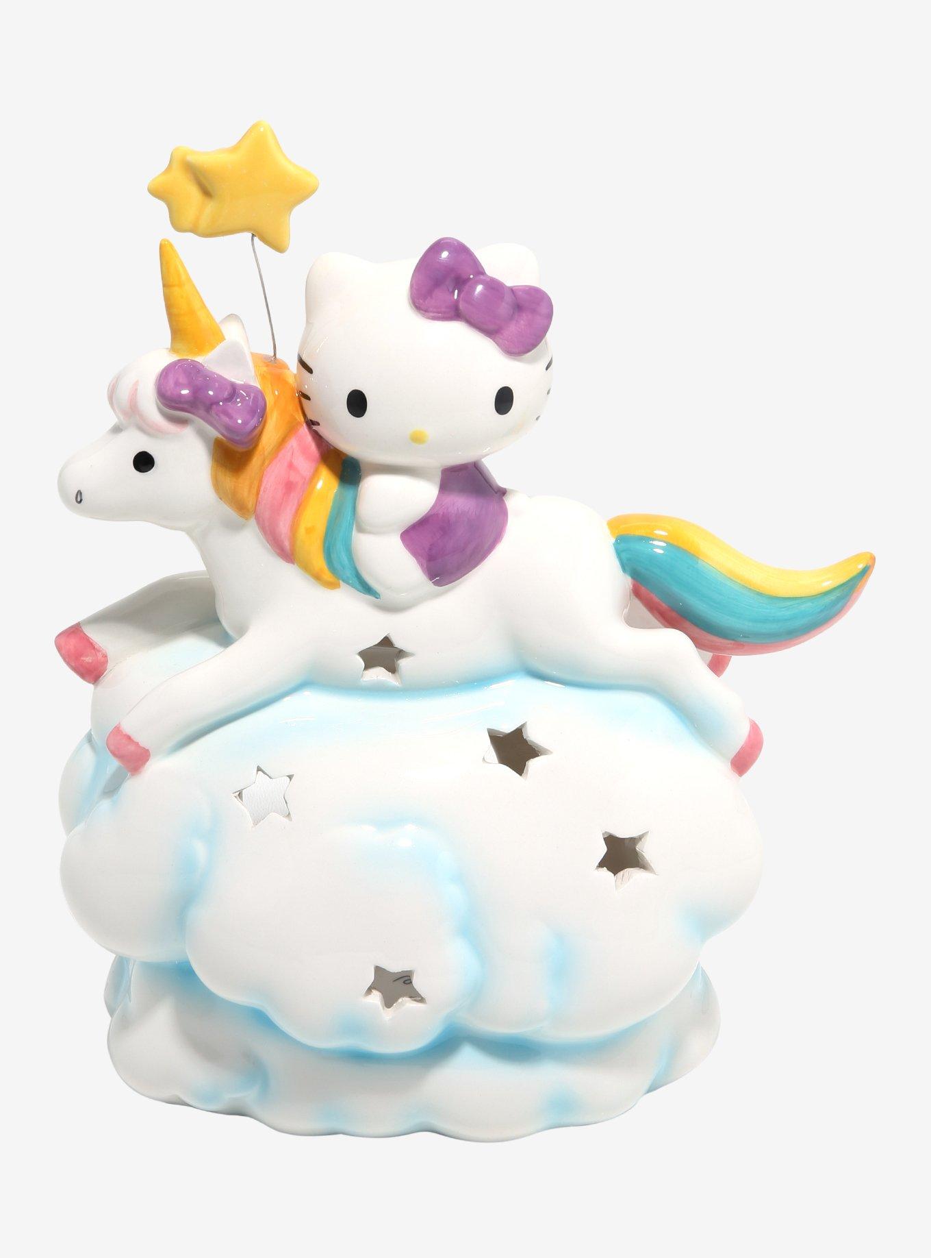 Blue Sky Hello Kitty Unicorn Cloud Candle House, , hi-res