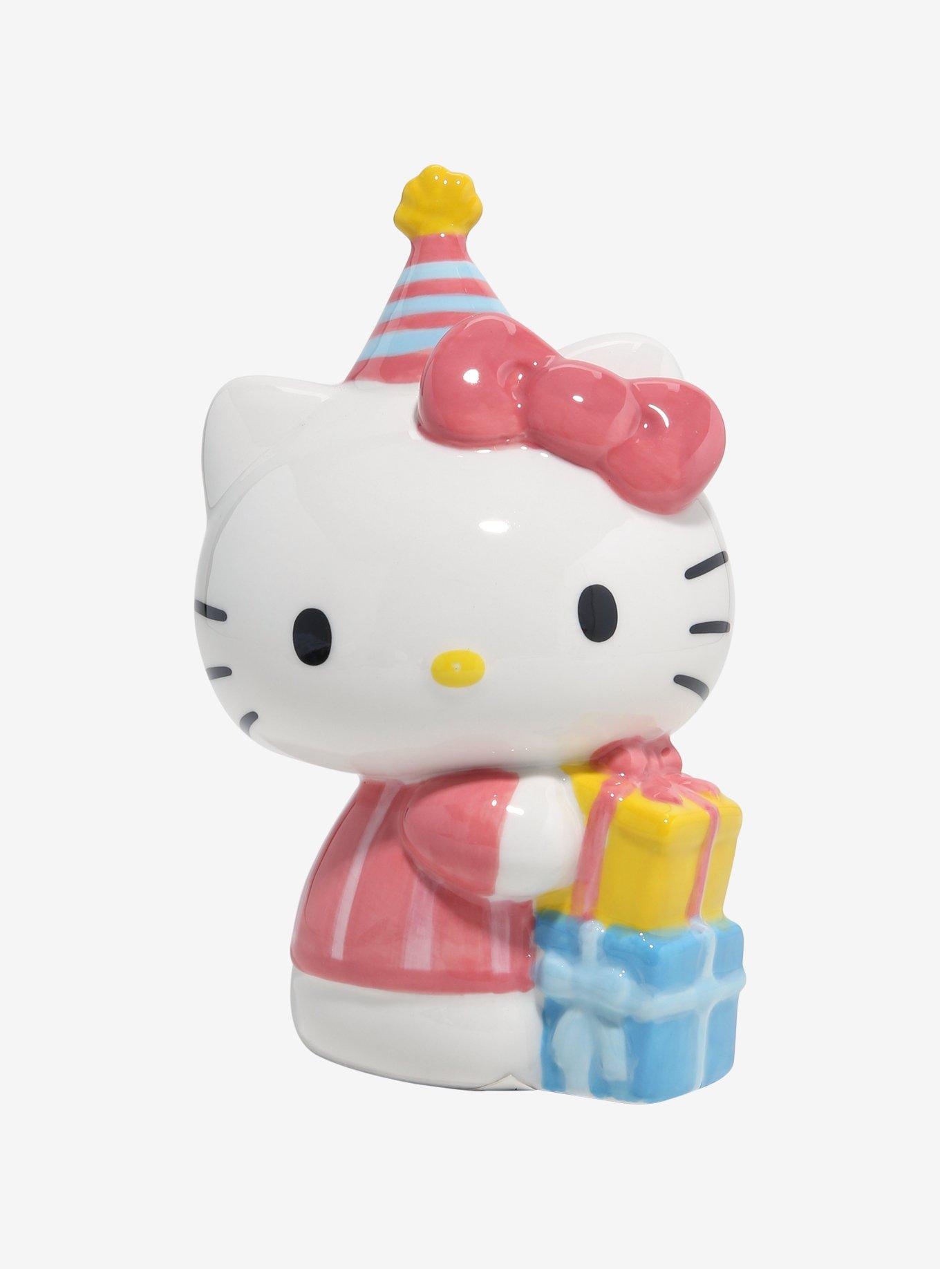 Blue Sky Hello Kitty Birthday Present Figurine, , hi-res