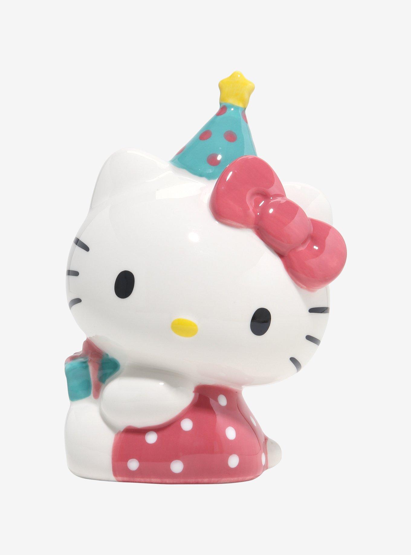 Blue Sky Hello Kitty Birthday Outfit Figurine, , hi-res