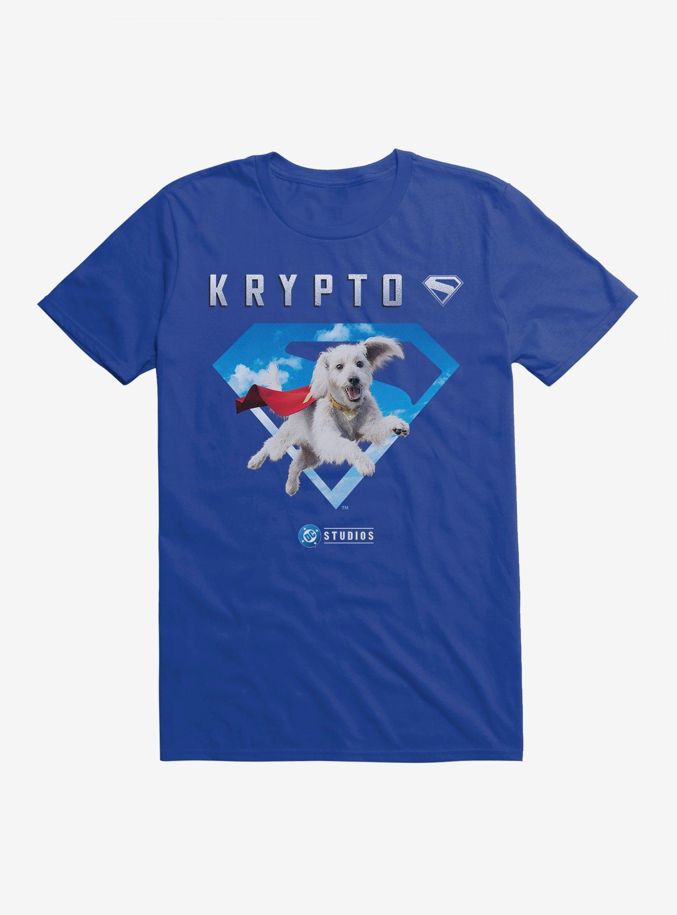 DC Superman Krypto The Superdog T-Shirt, ROYAL, hi-res