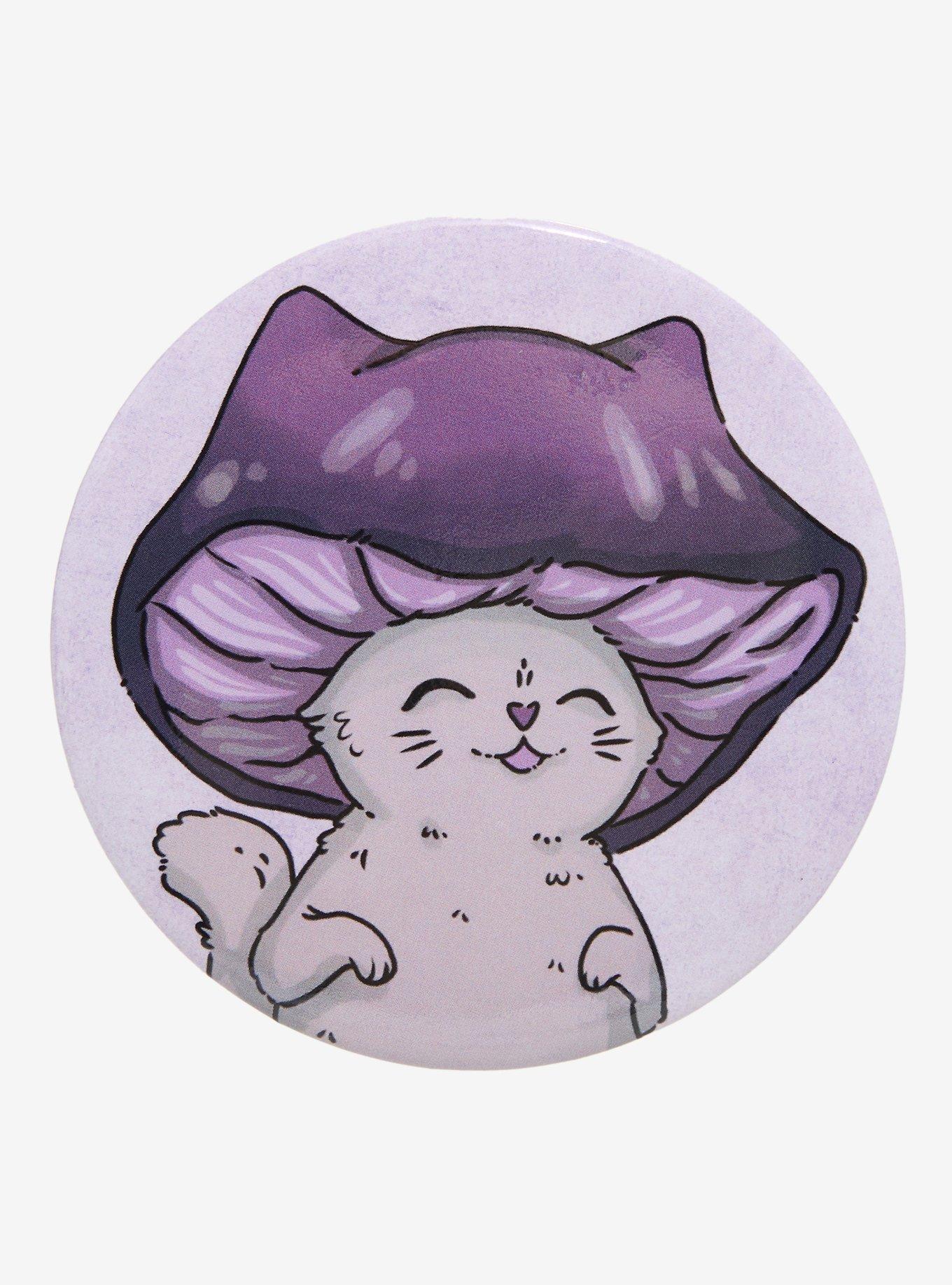 Purple Kitty Mushroom 3 Inch By Guild Of Calamity, , hi-res