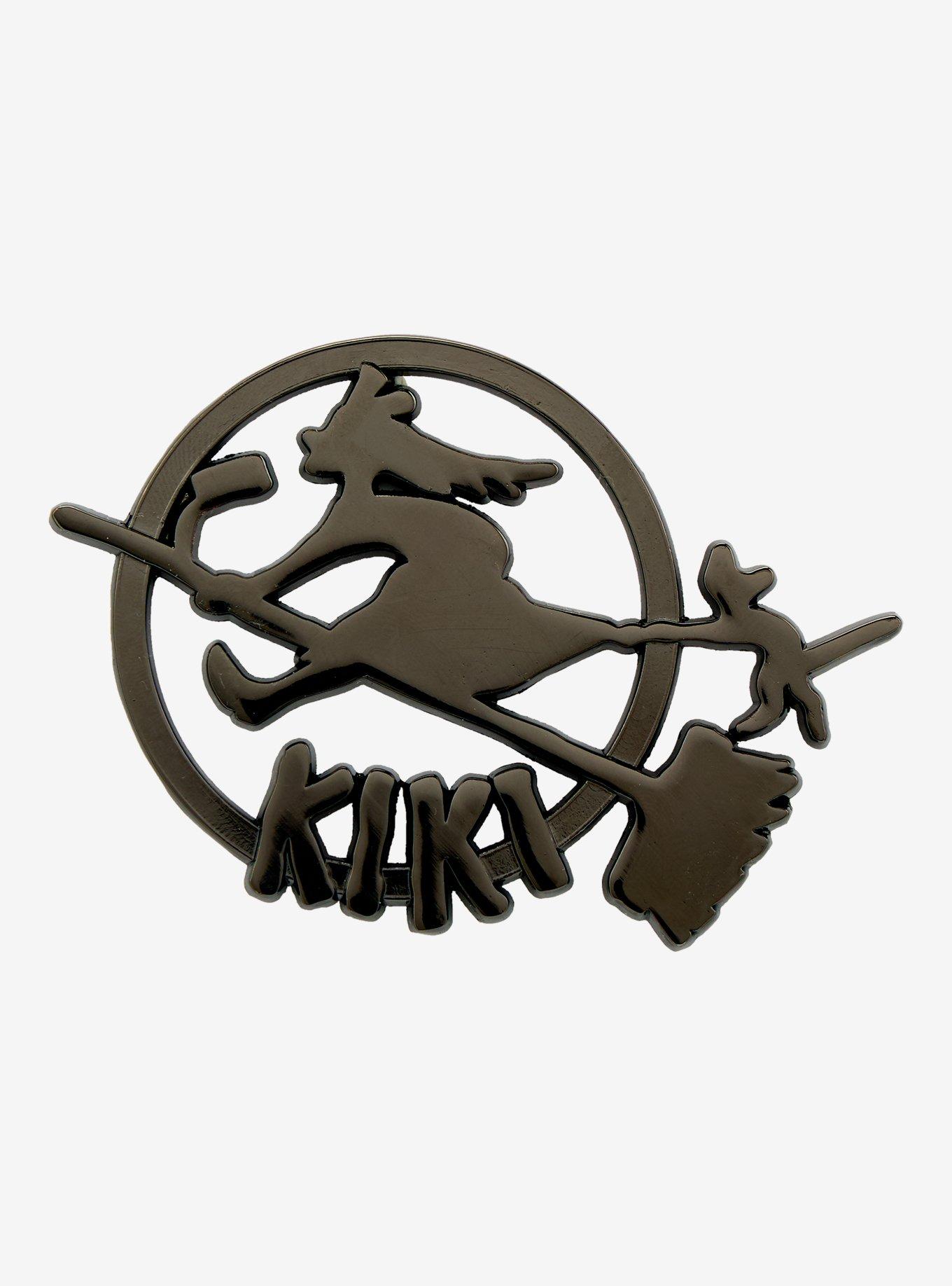 Studio Ghibli® Kiki's Delivery Service Kiki Silhouette Metal Magnet, , hi-res