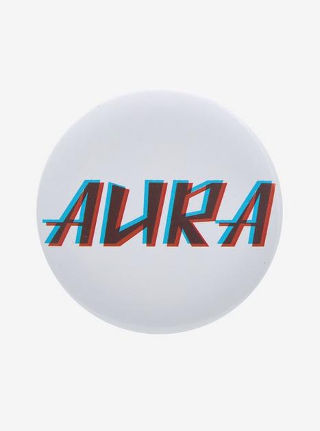 Aura 3 Inch Button | Hot Topic