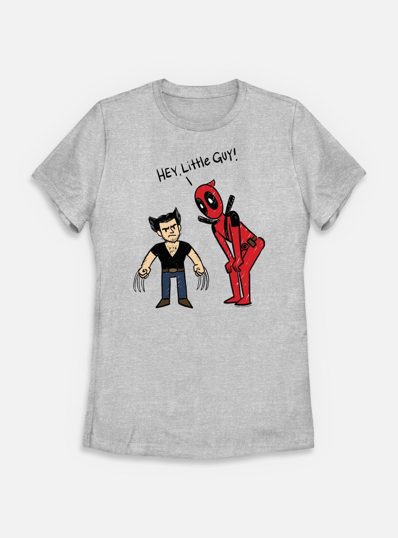 Marvel Deadpool & Wolverine Hey Little Guy Womens T-Shirt, , hi-res