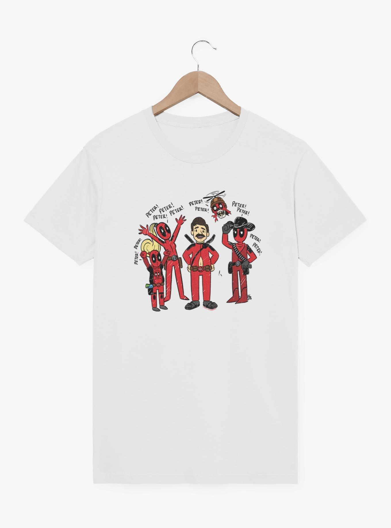 Marvel Deadpool & Wolverine We Love Peter T-Shirt, , hi-res