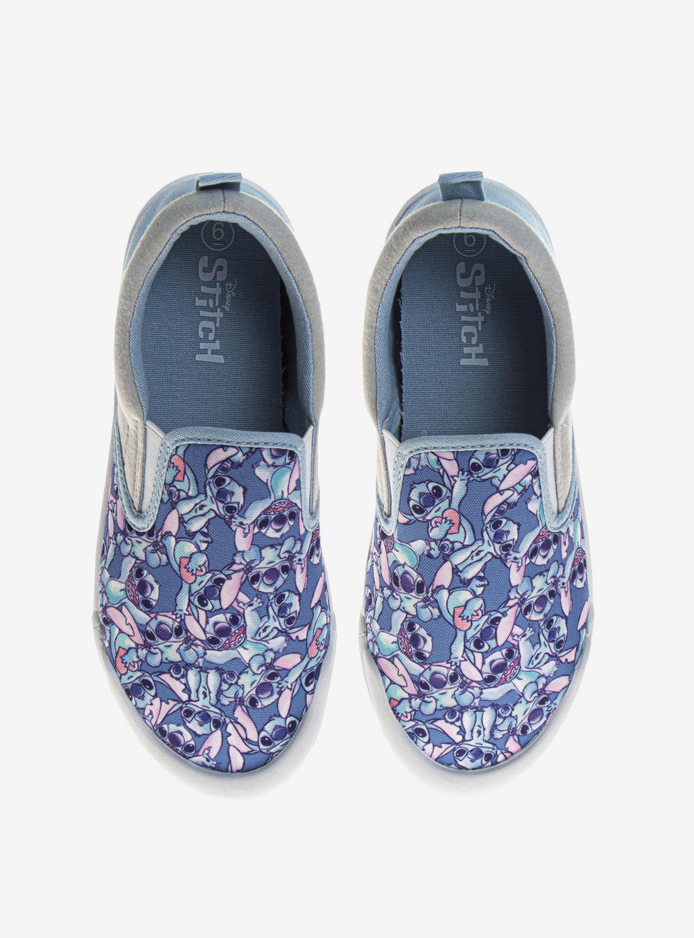Disney Lilo & Stitch Women's Slip On Canvas Sneakers