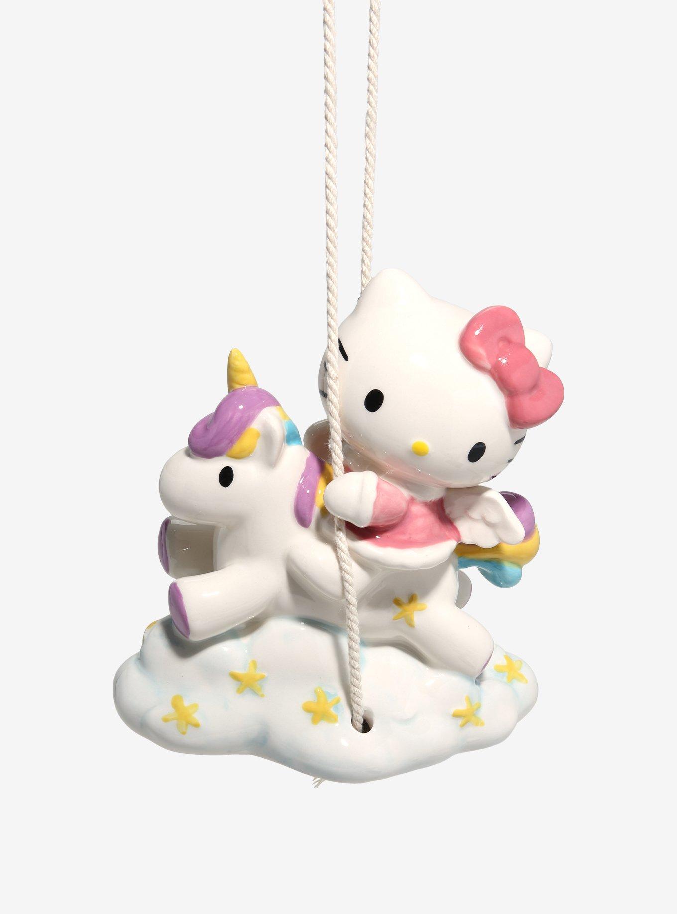 Blue Sky Hello Kitty Unicorn Wall Hanging