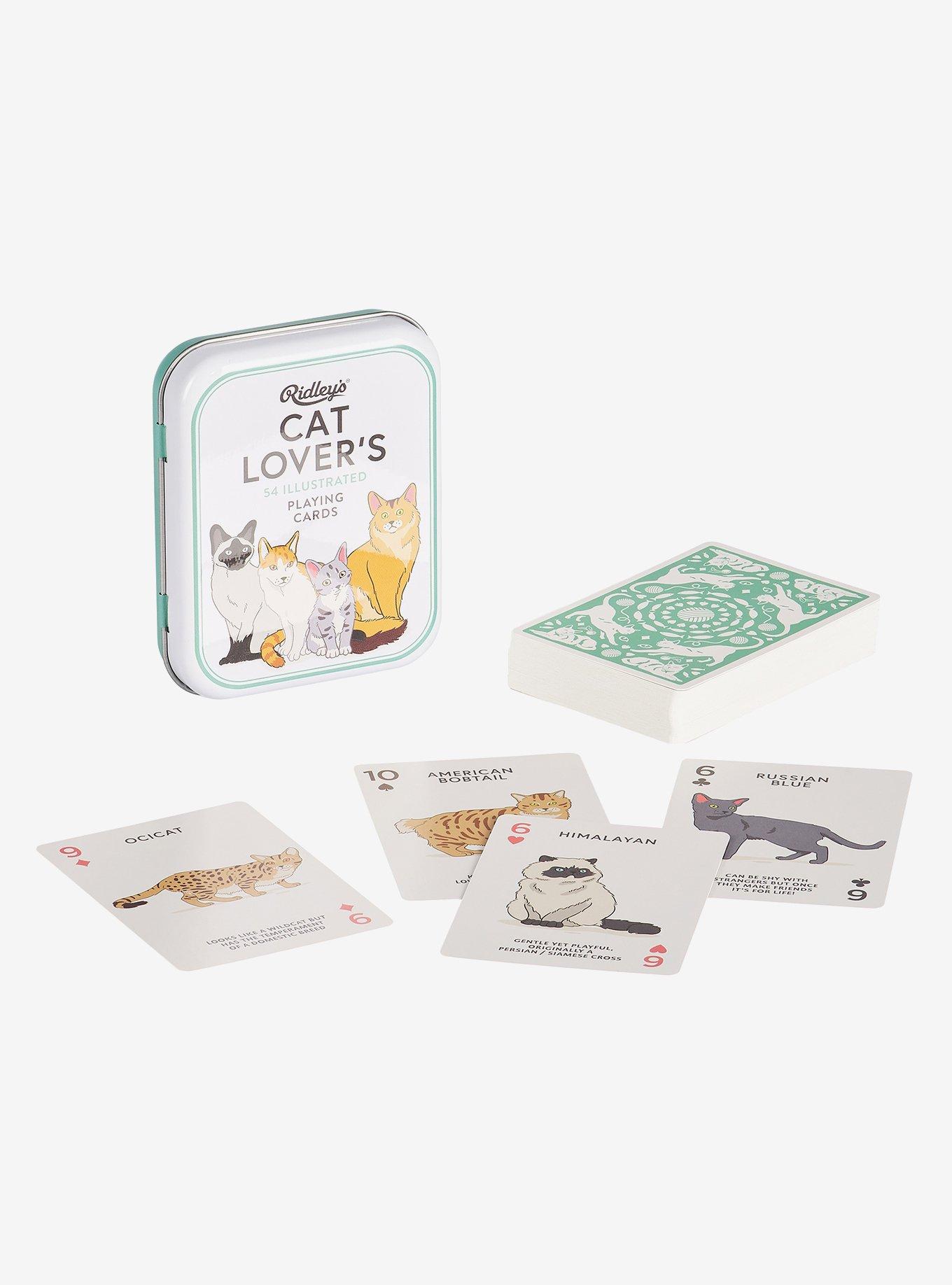 Ridley's Games Cat Lover's Playing Cards, , hi-res