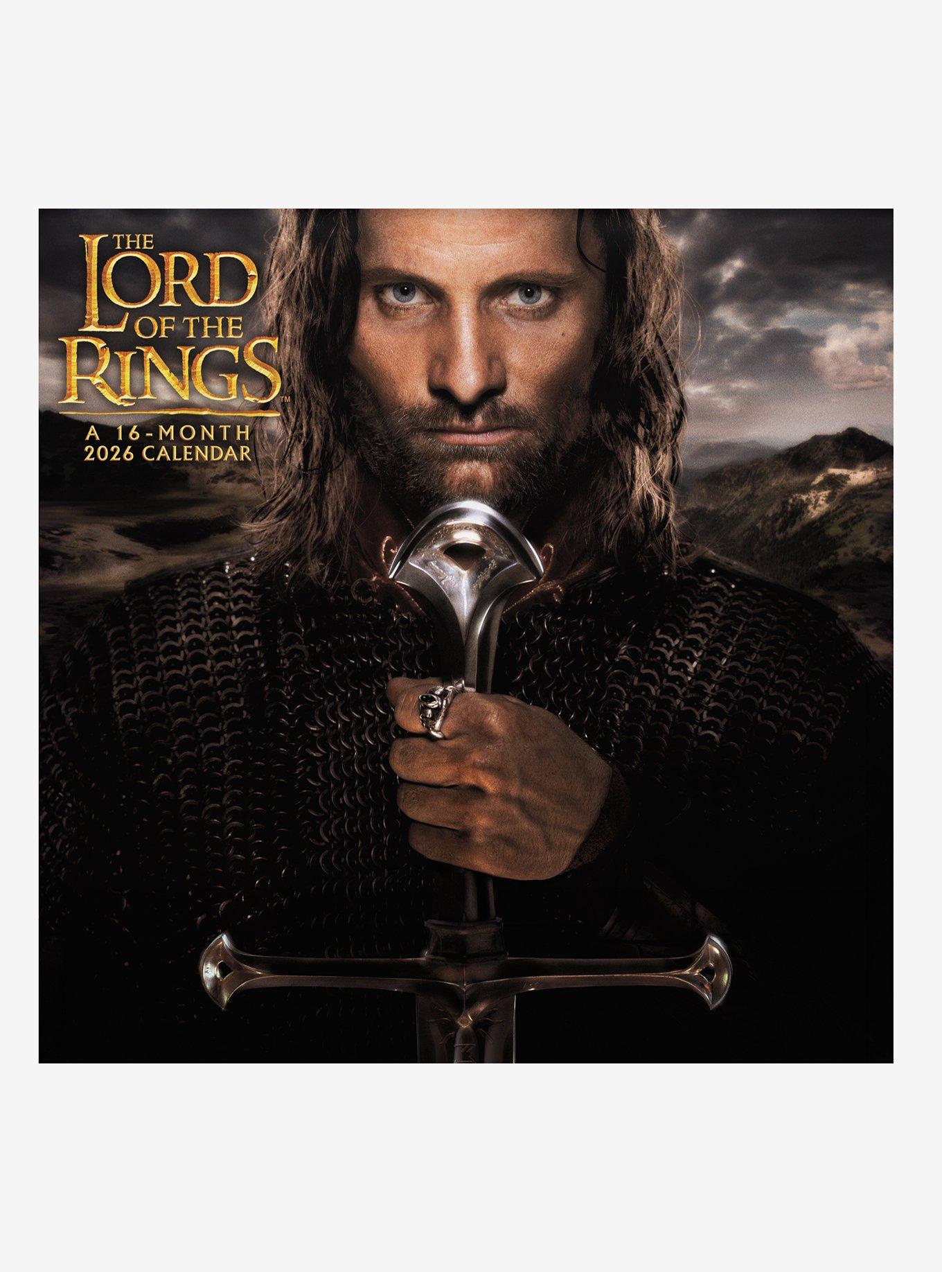 The Lord of the Rings 2026 Wall Calendar, , hi-res