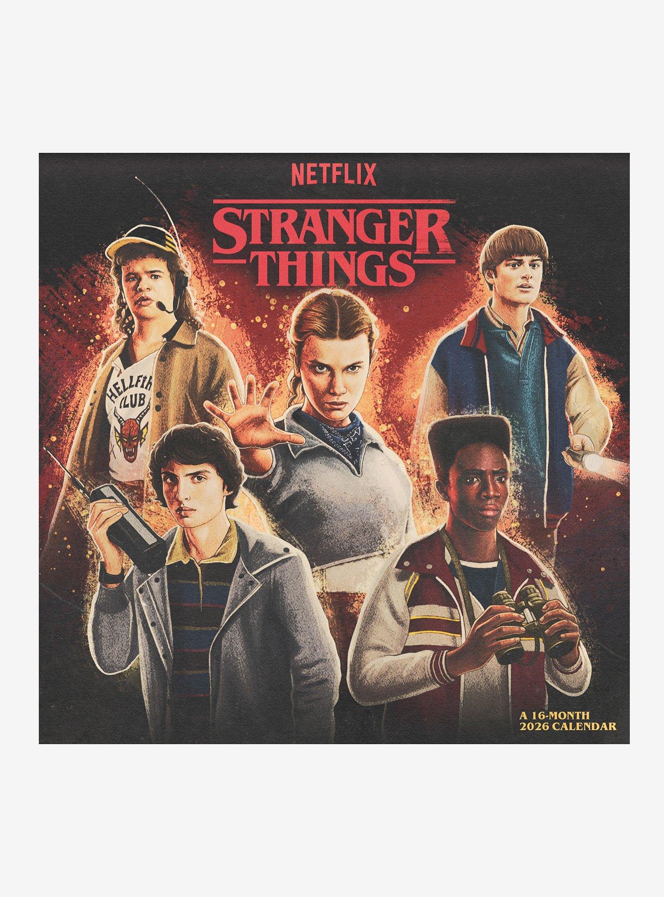 Stranger Things 16-Month 2026 Wall Calendar, , hi-res