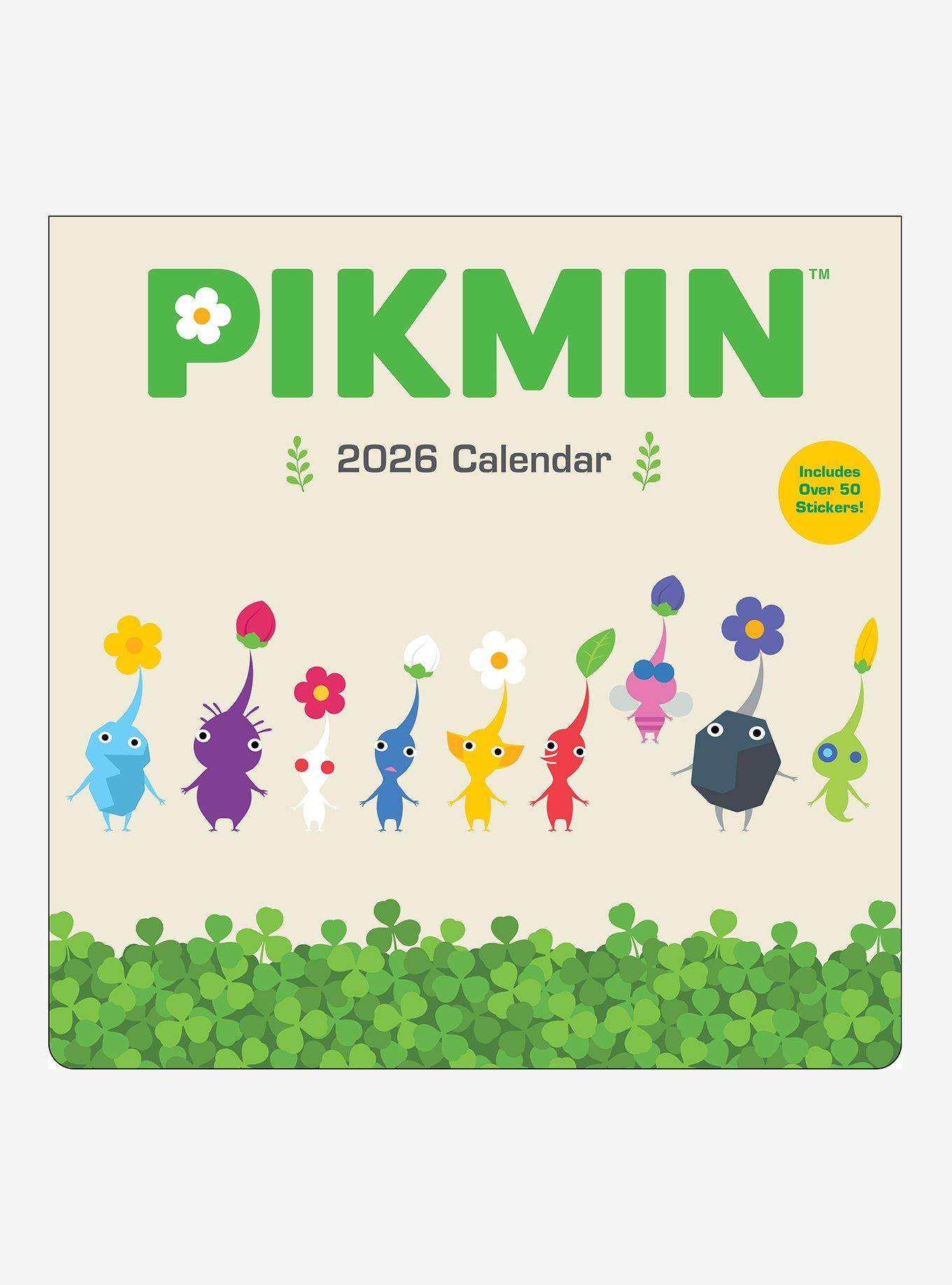 Pikmin 2026 Wall Calendar, , hi-res