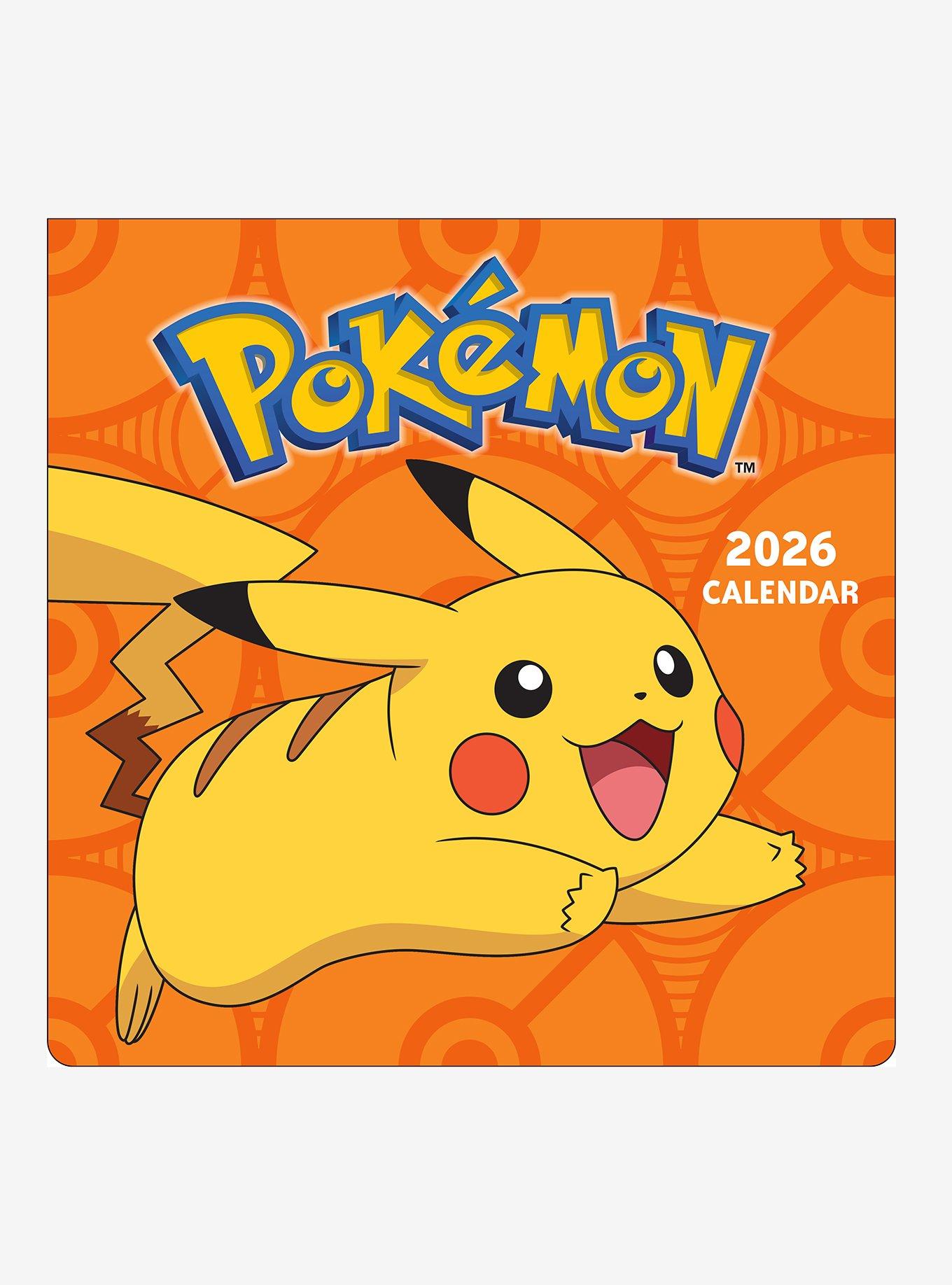 Pok&eacute;mon 2026 Wall Calendar, , hi-res