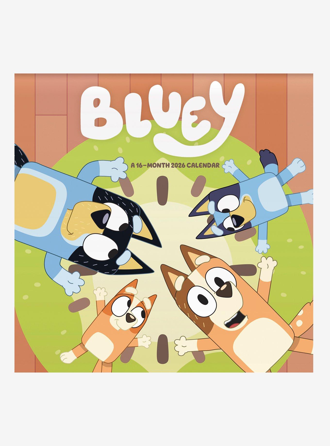 Bluey 2026 Wall Calendar, , hi-res