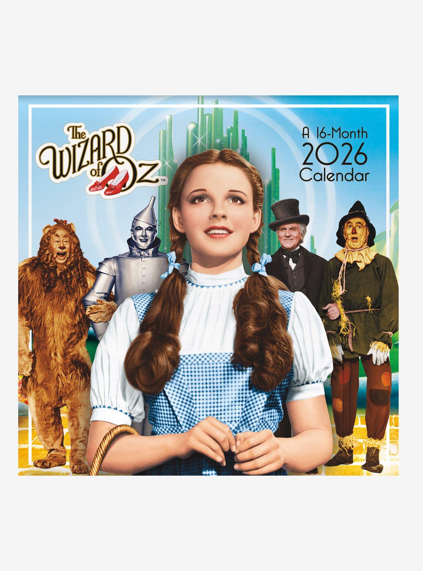The Wizard of Oz 2026 Wall Calendar