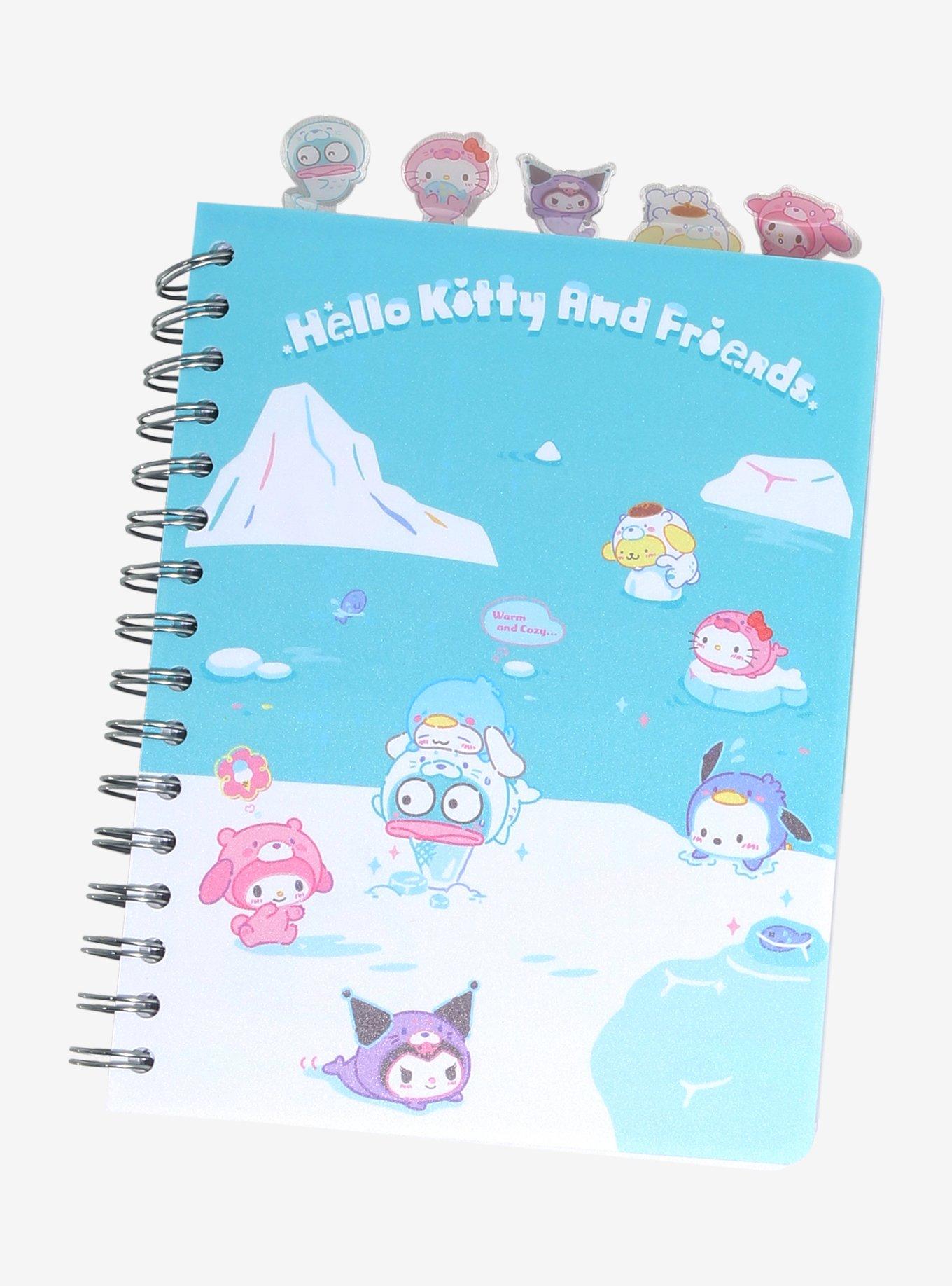 Sanrio Hello Kitty and Friends Icebergs Figural Tab Journal — BoxLunch Exclusive, , hi-res
