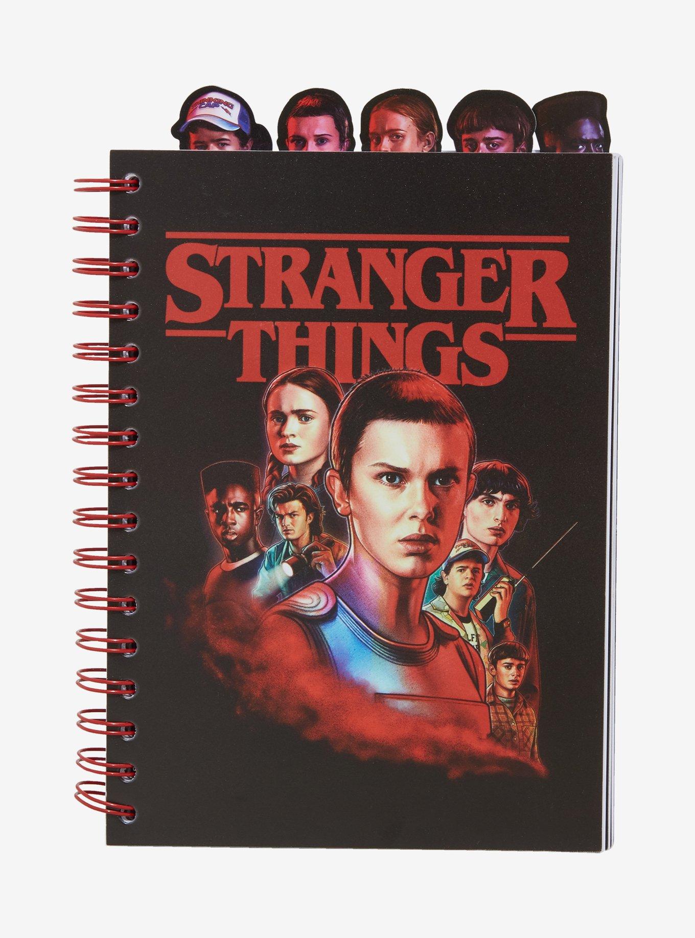 Stranger Things Figural Tab Journal — BoxLunch Exclusive, , hi-res