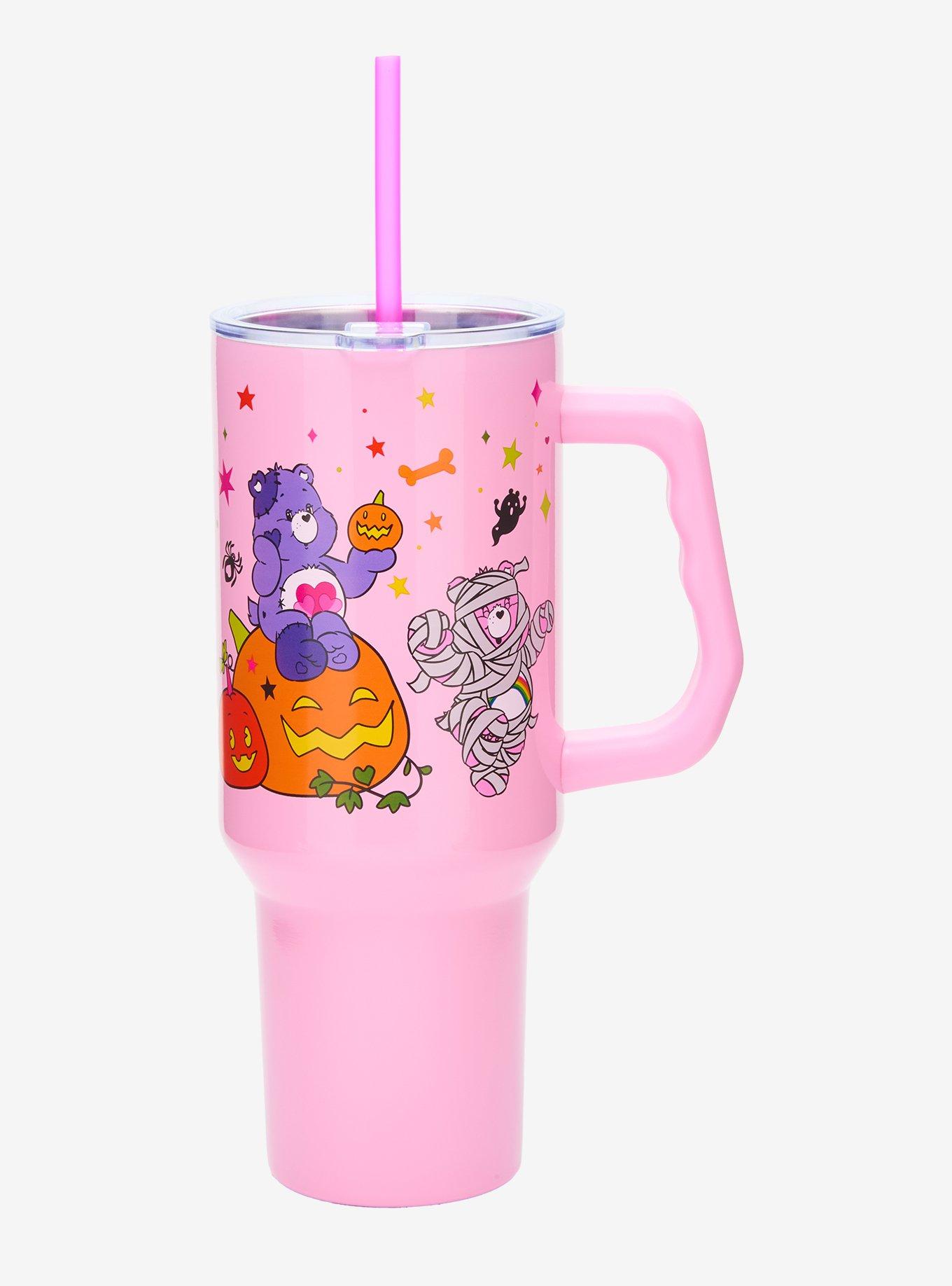 Care Bears Halloween Pink Stainless Steel Travel Cup, , hi-res