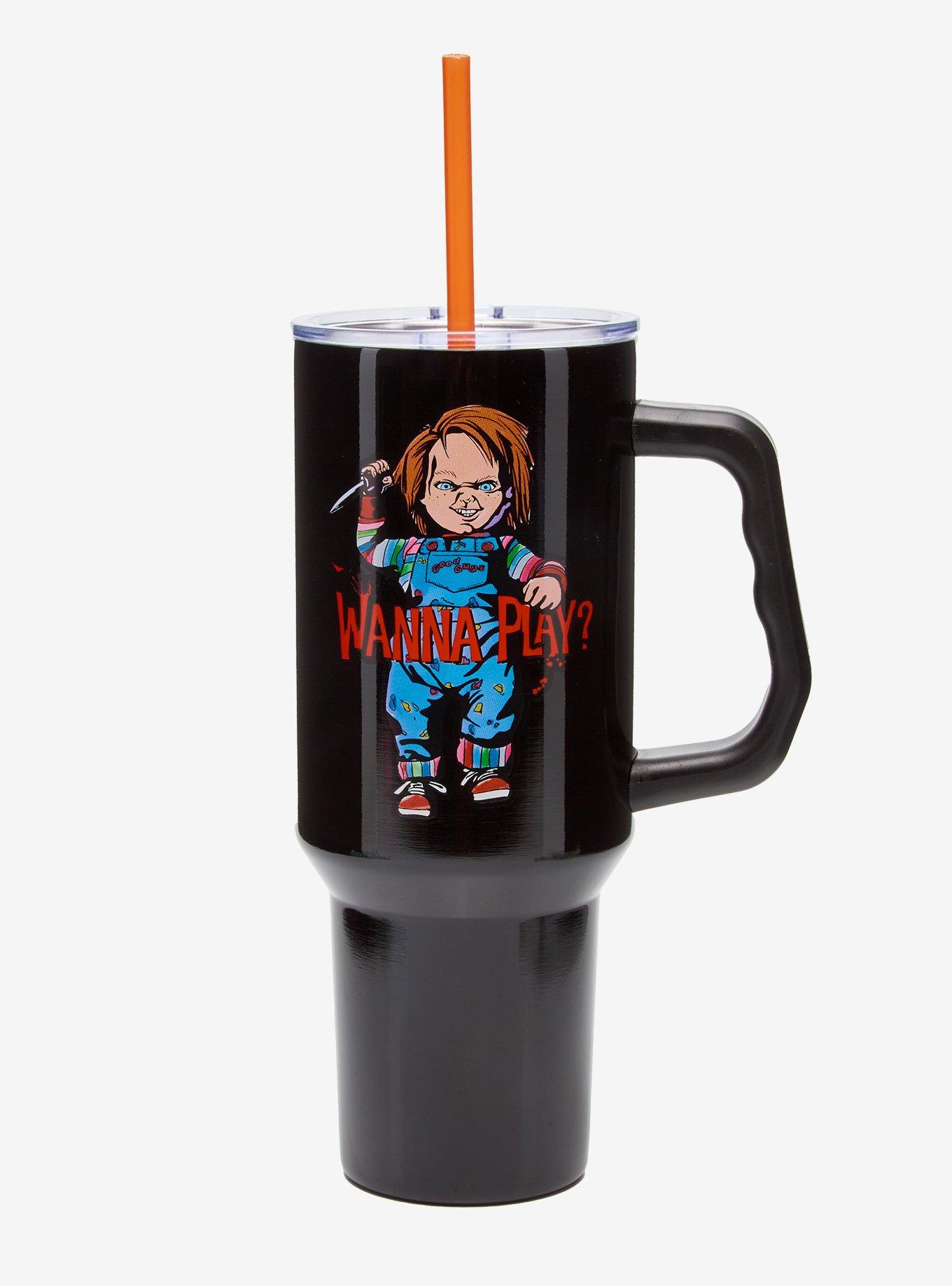 Chucky Wanna Play Stainless Steel Travel Cup, , hi-res