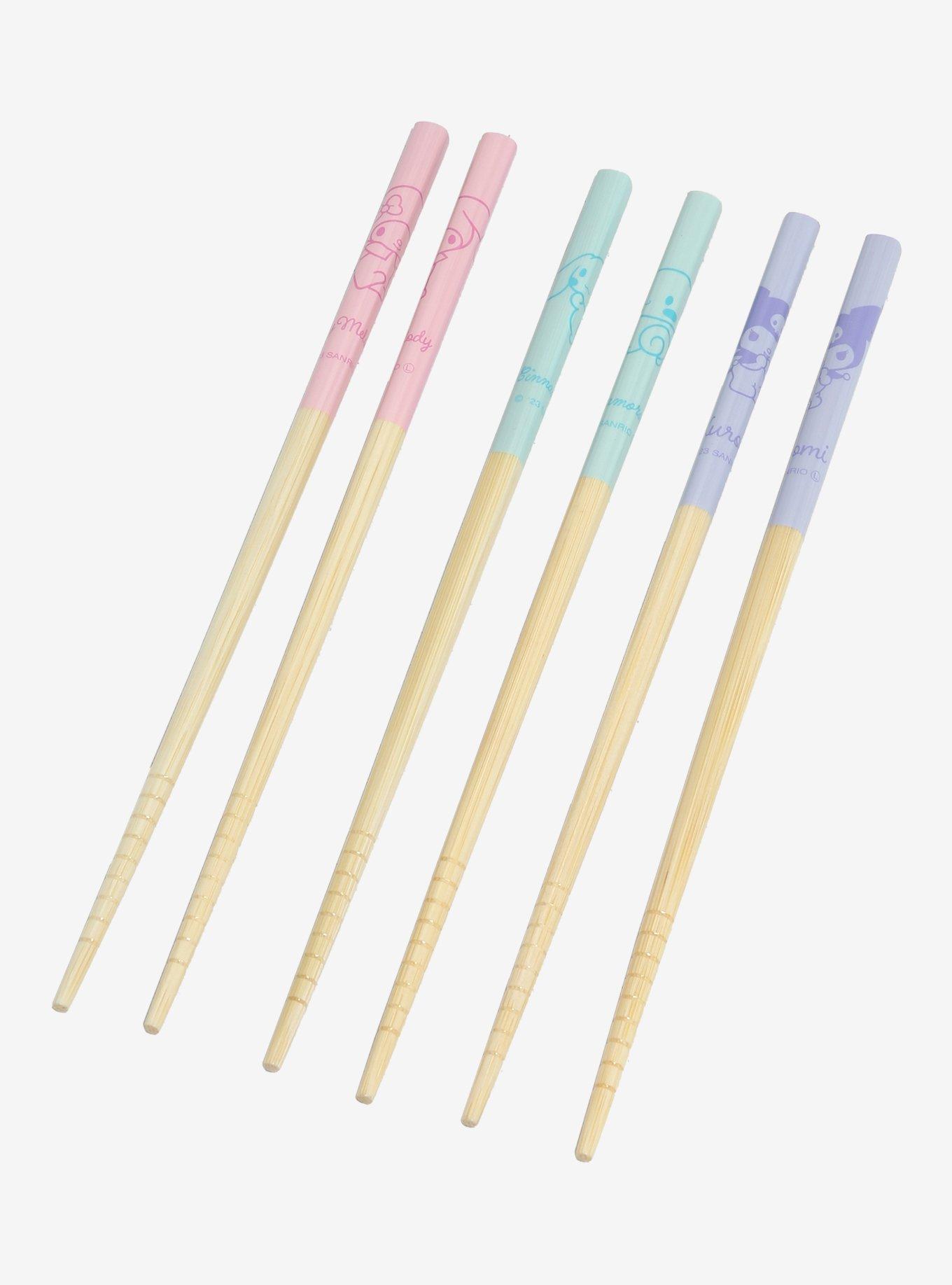 Sanrio Hello Kitty and Friends Pastel Chopstick Set, , hi-res