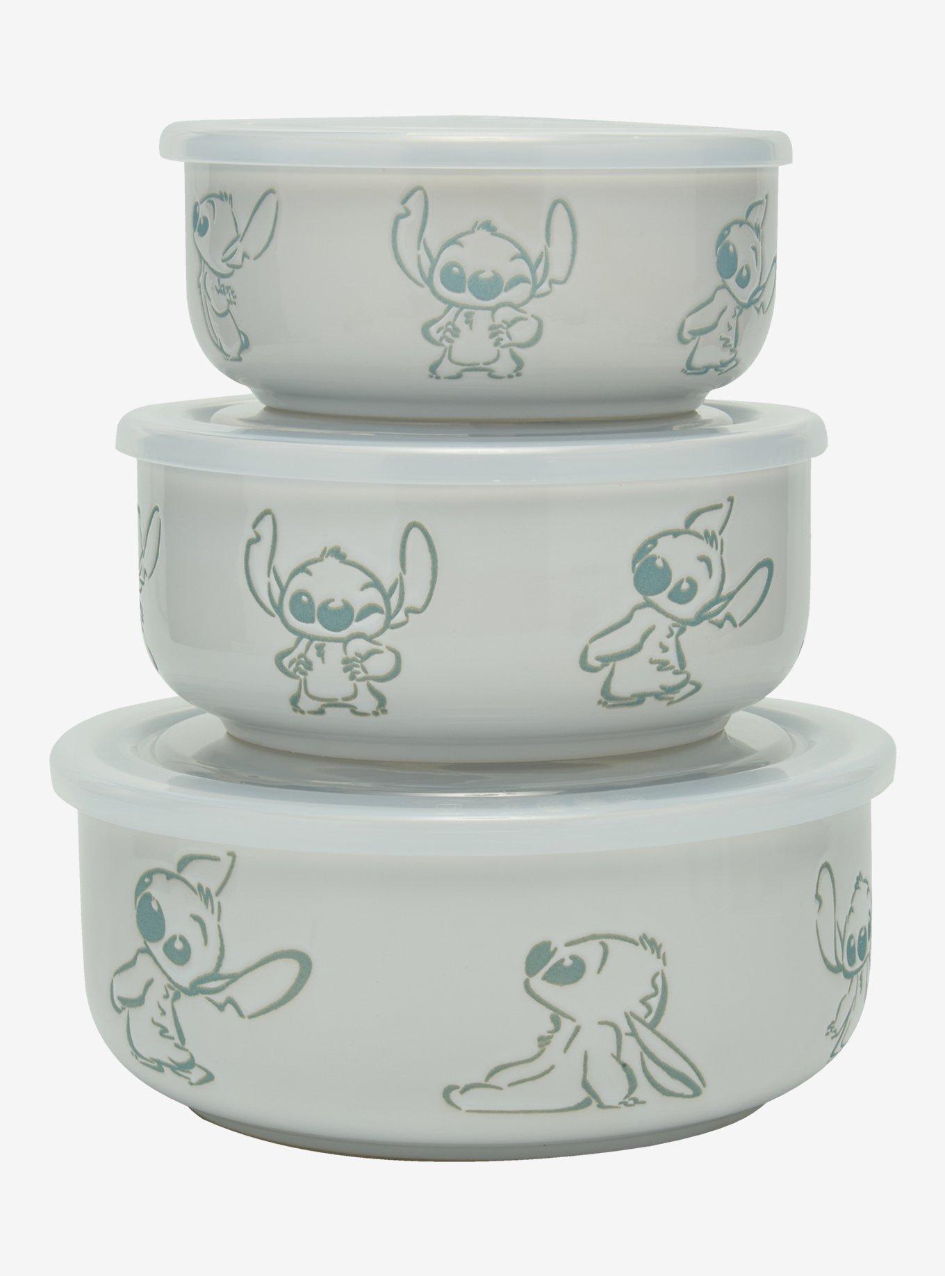 Disney Lilo & Stitch Posing Stitch Bowl and Lid Set, , hi-res