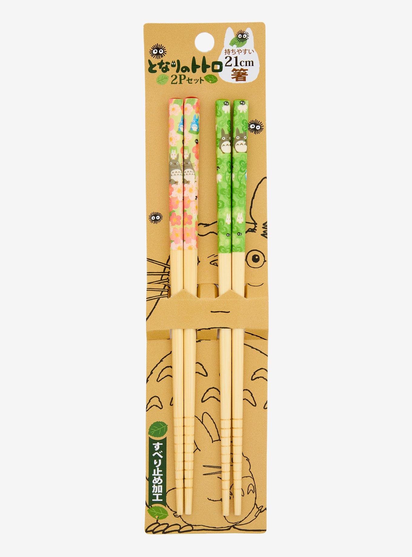 Studio Ghibli® My Neighbor Totoro Floral Totoro Chopstick Set, , hi-res