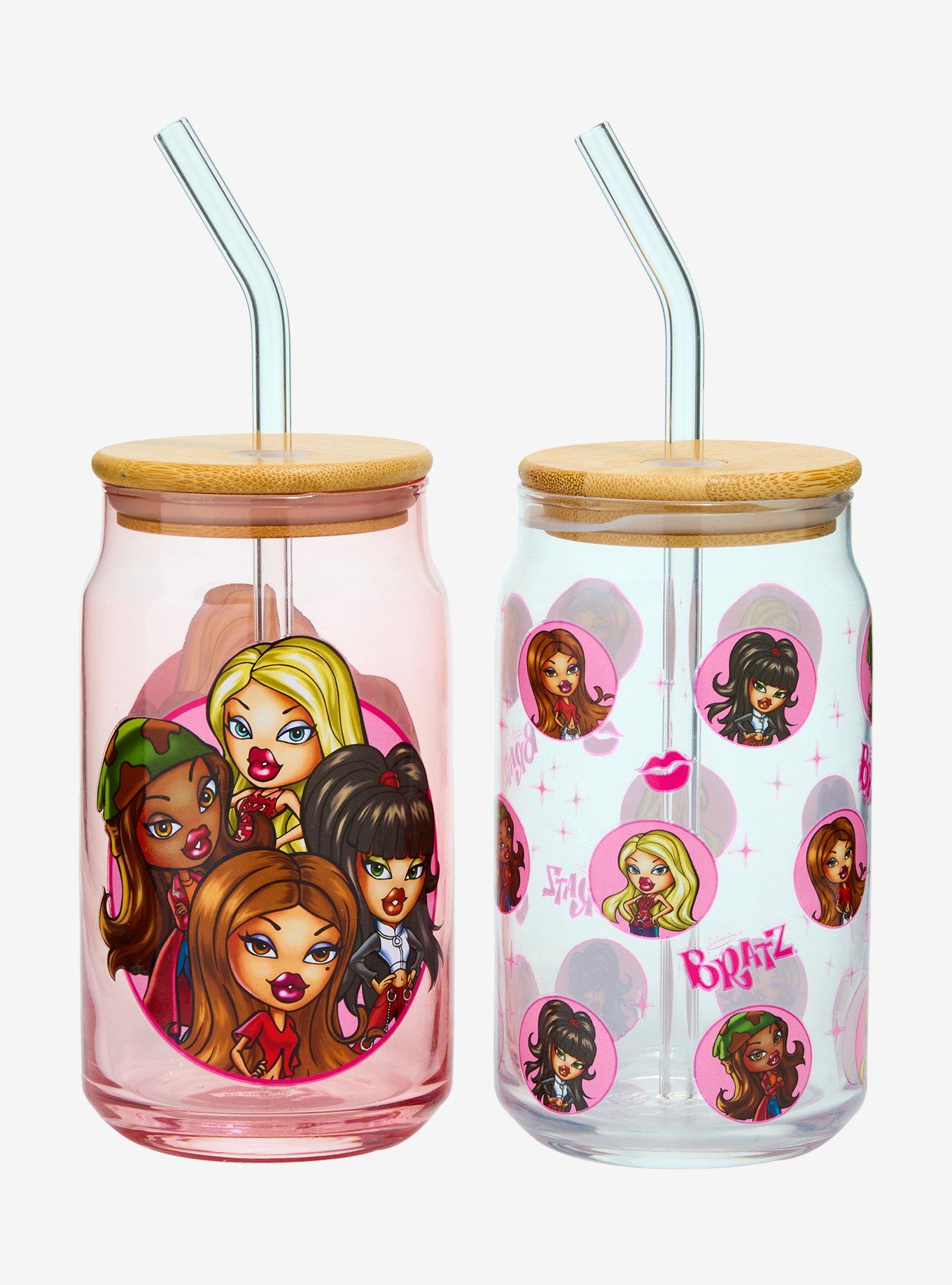 Bratz Group Glass Travel Cup Set, , hi-res