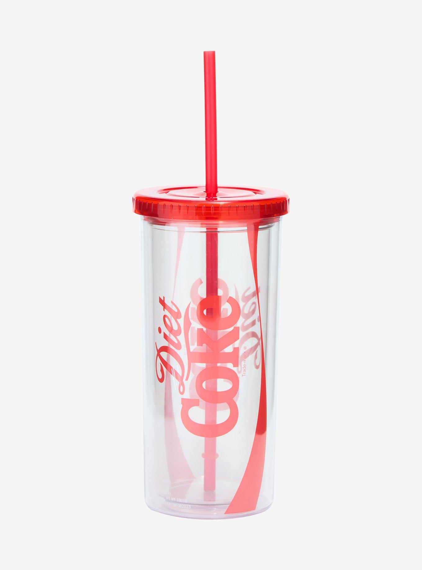 Diet Coke Logo Acrylic Travel Cup, , hi-res